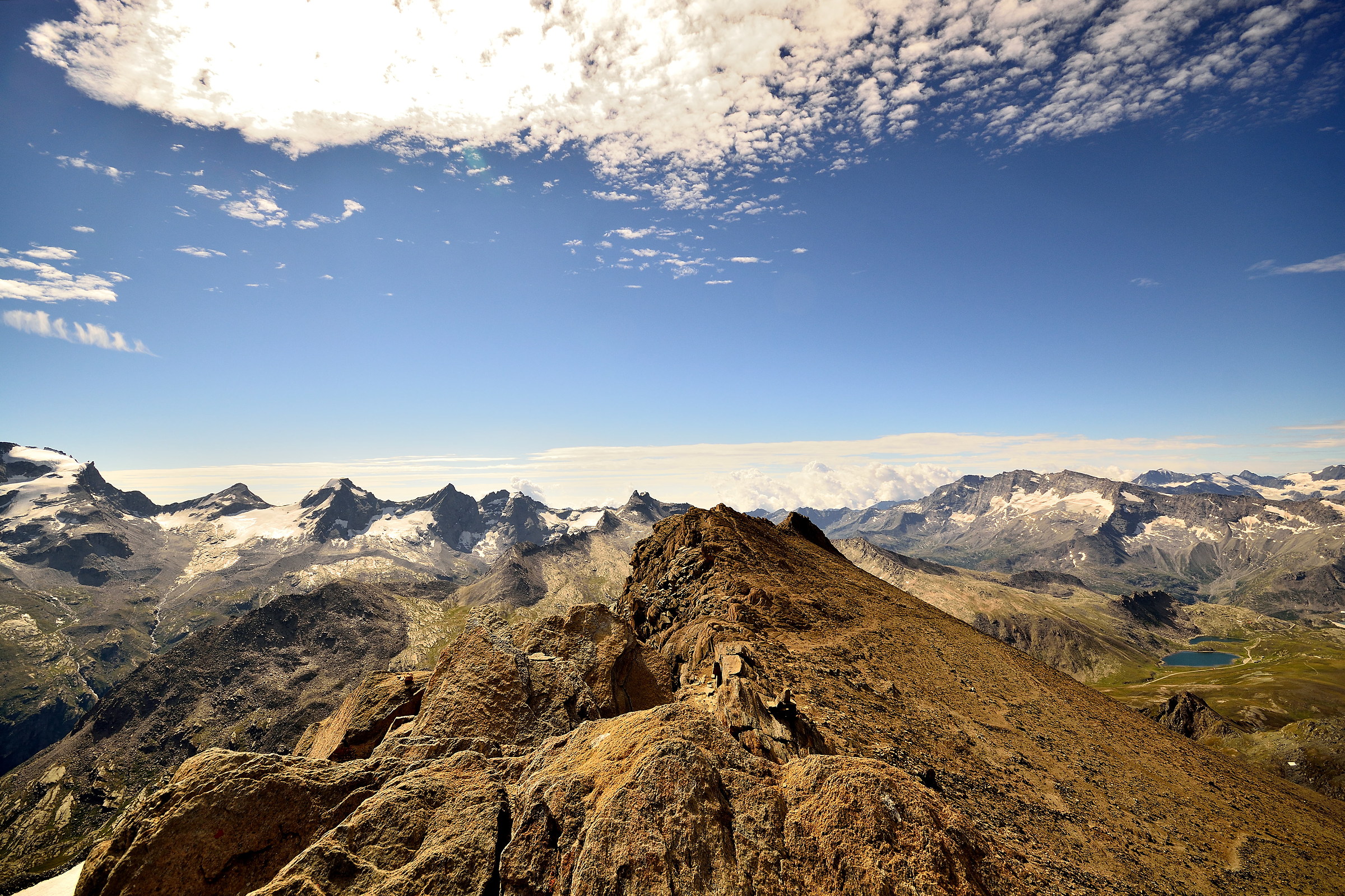 from the top of taou Blanc