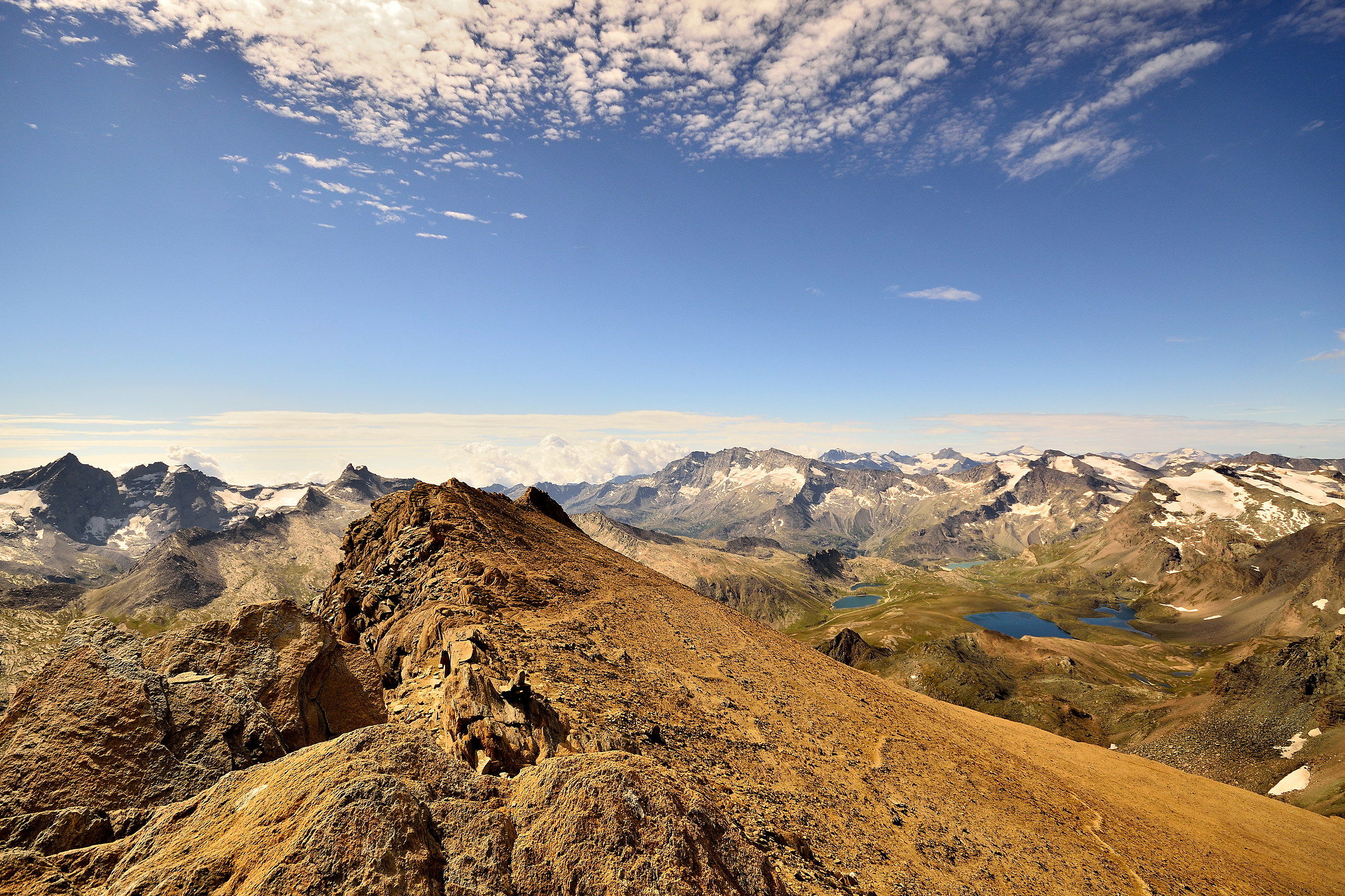 from the top of taou Blanc