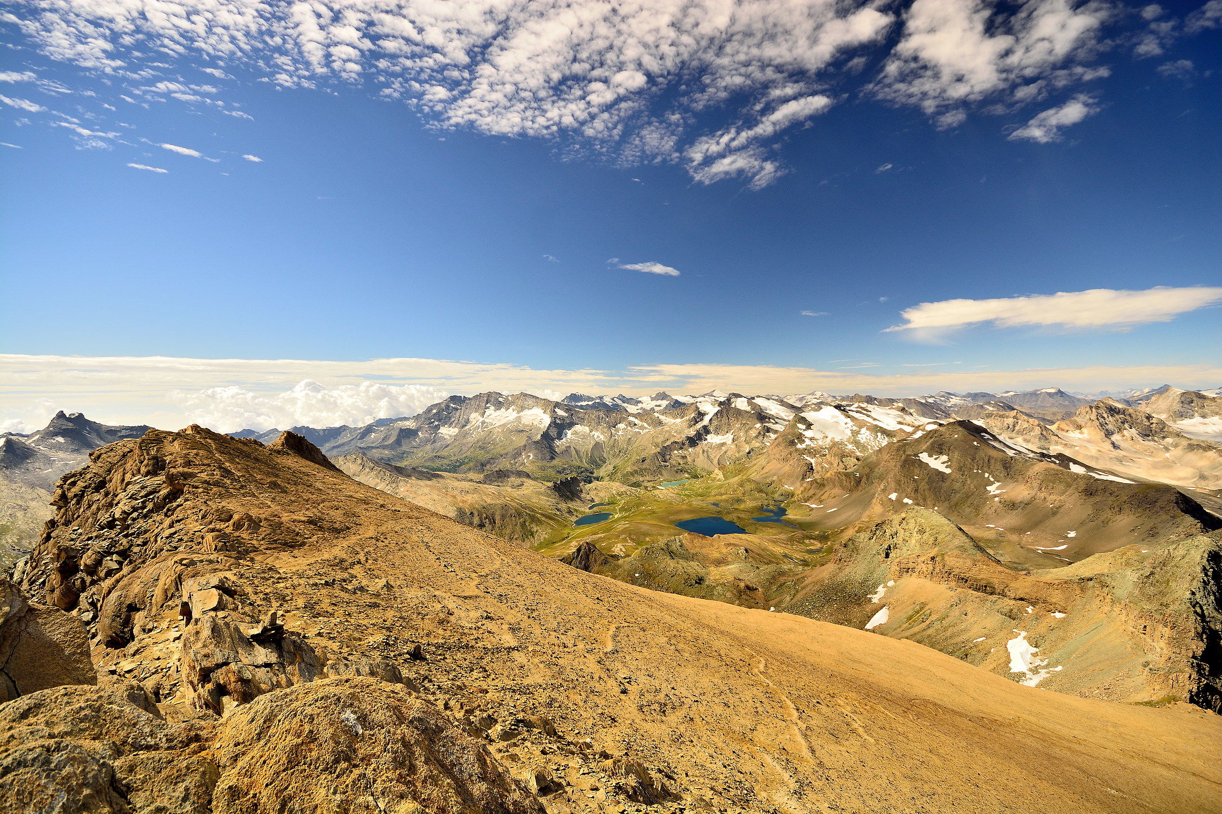 from the top of taou Blanc