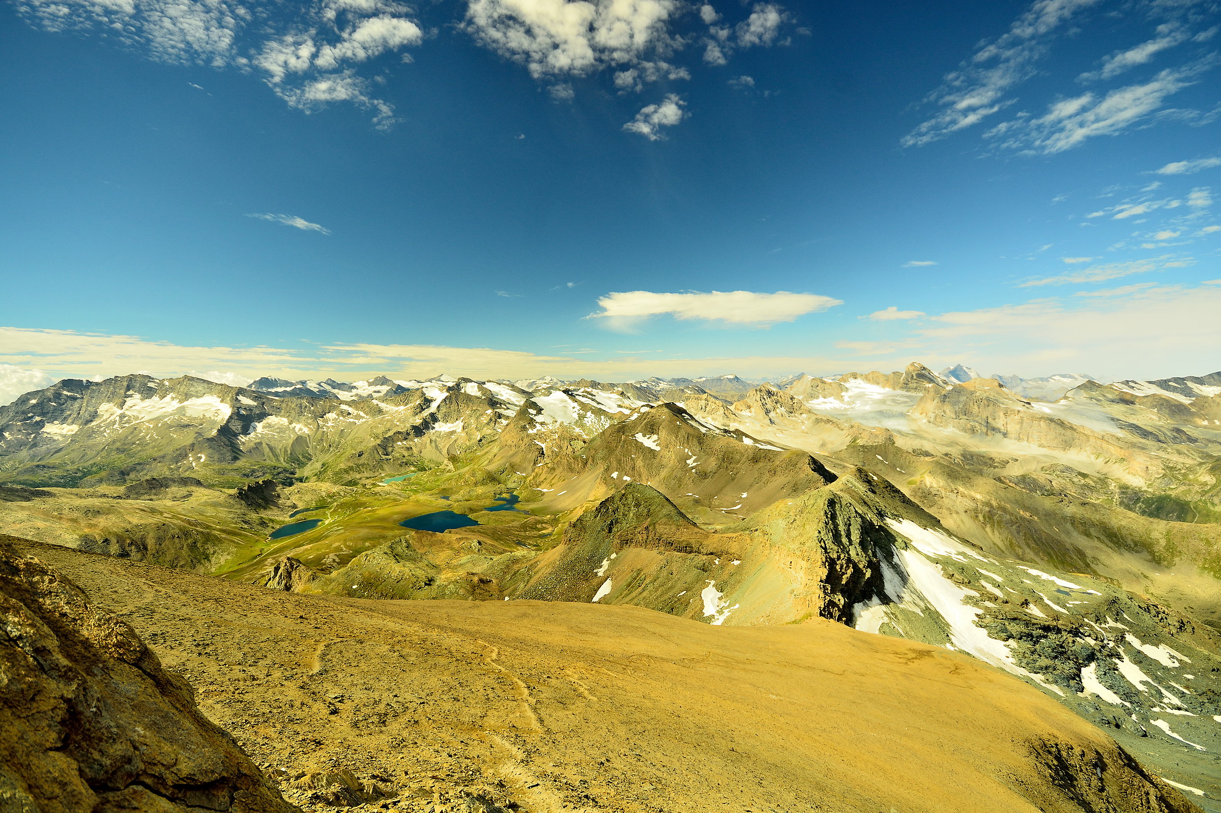 from the top of taou Blanc