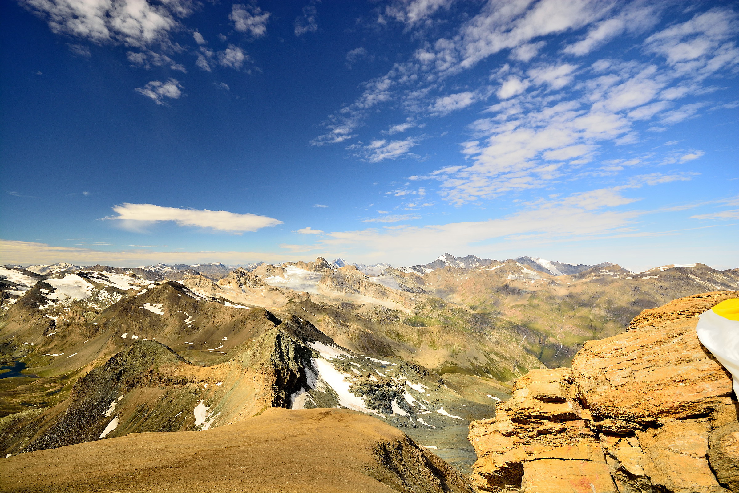 from the top of taou Blanc