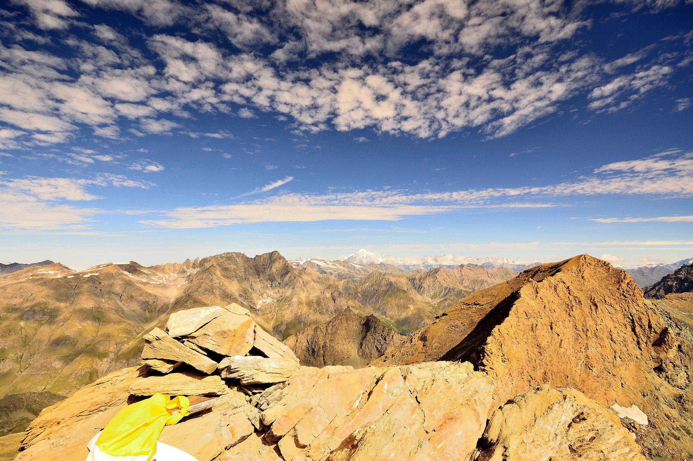 from the top of taou Blanc