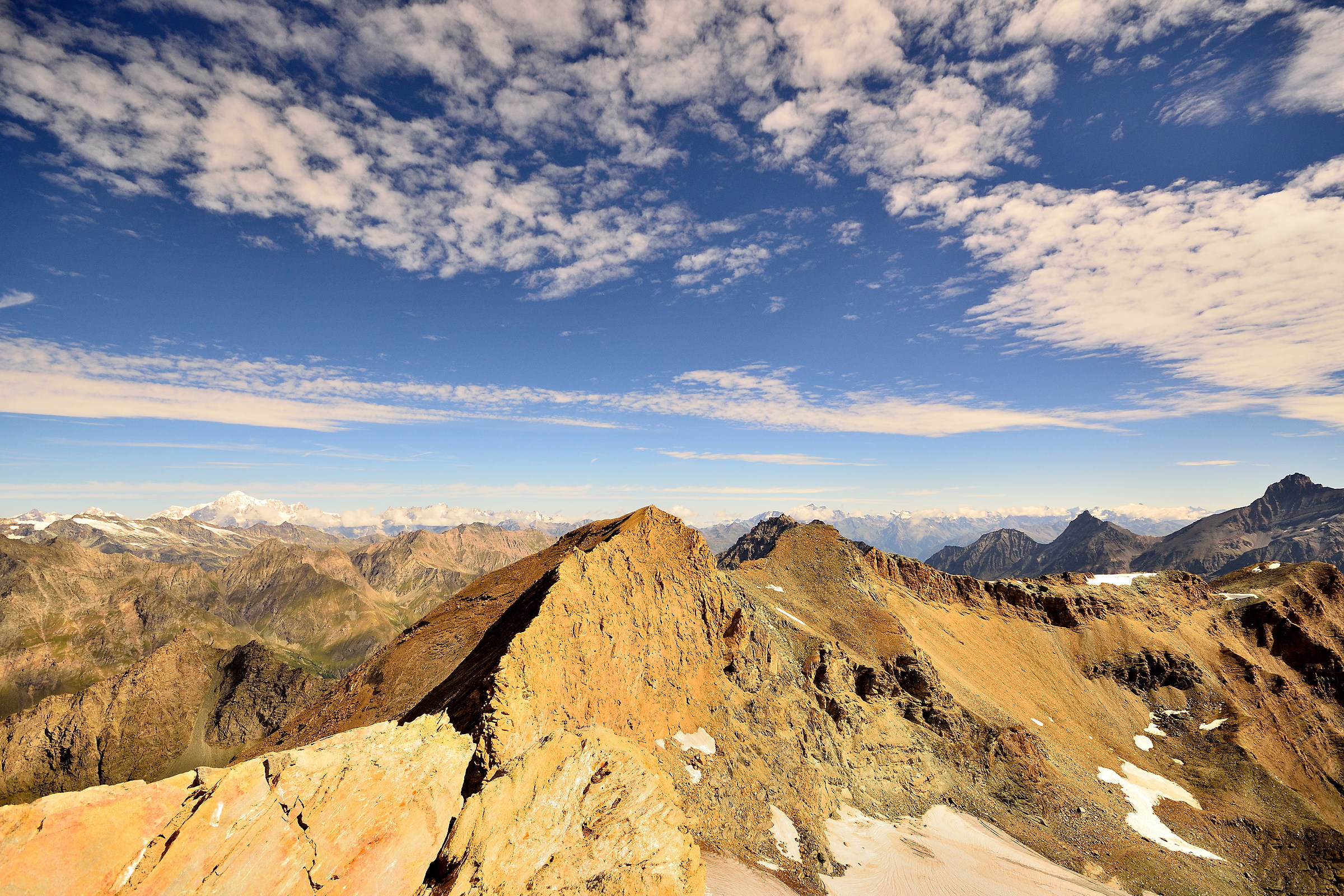 from the top of taou Blanc