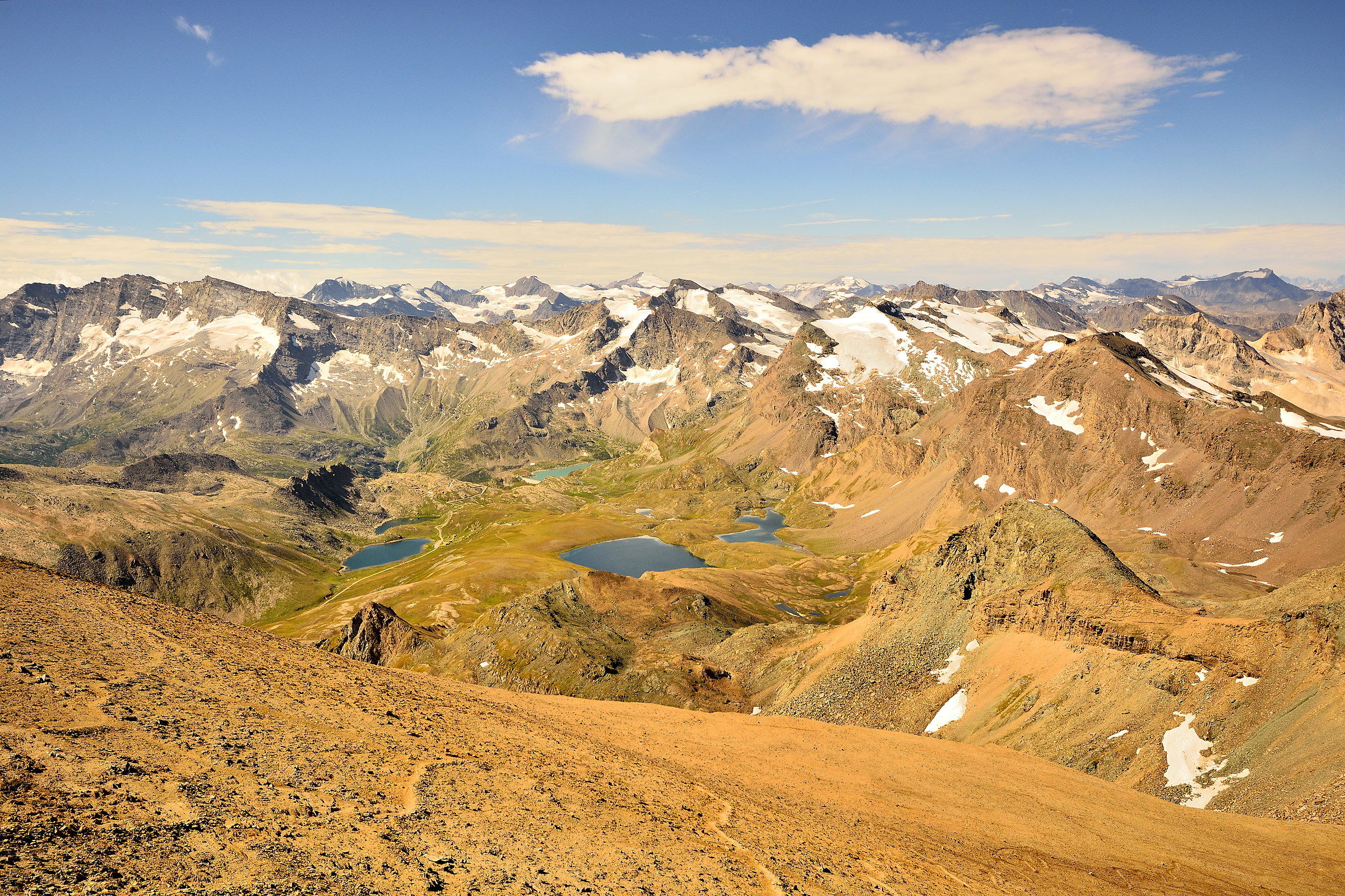 from the top of taou Blanc