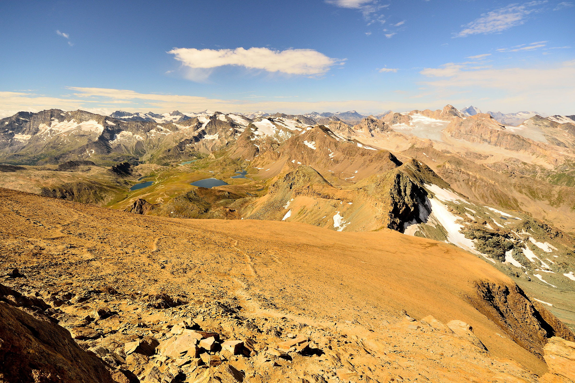 from the top of taou Blanc