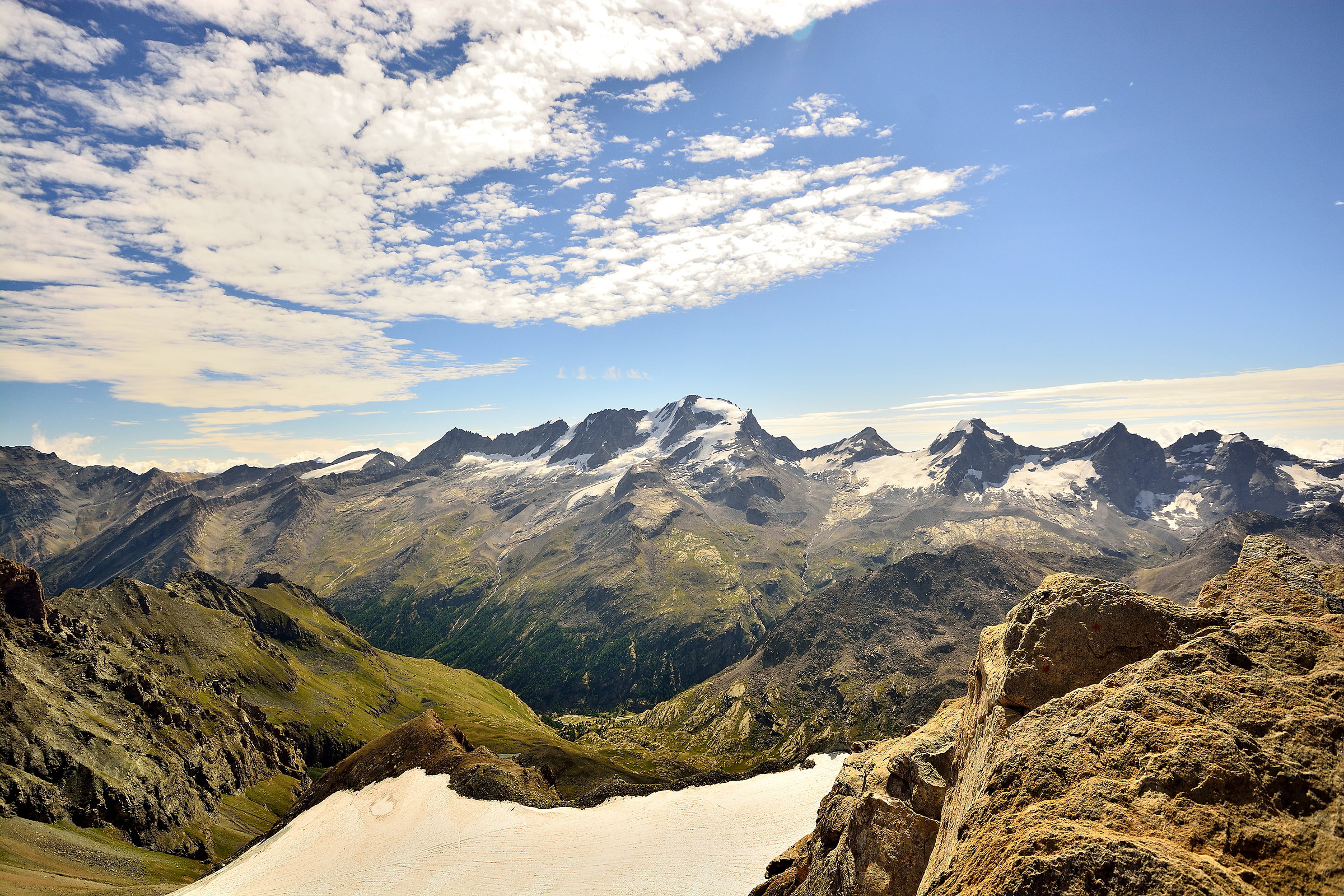 from the top of taou Blanc