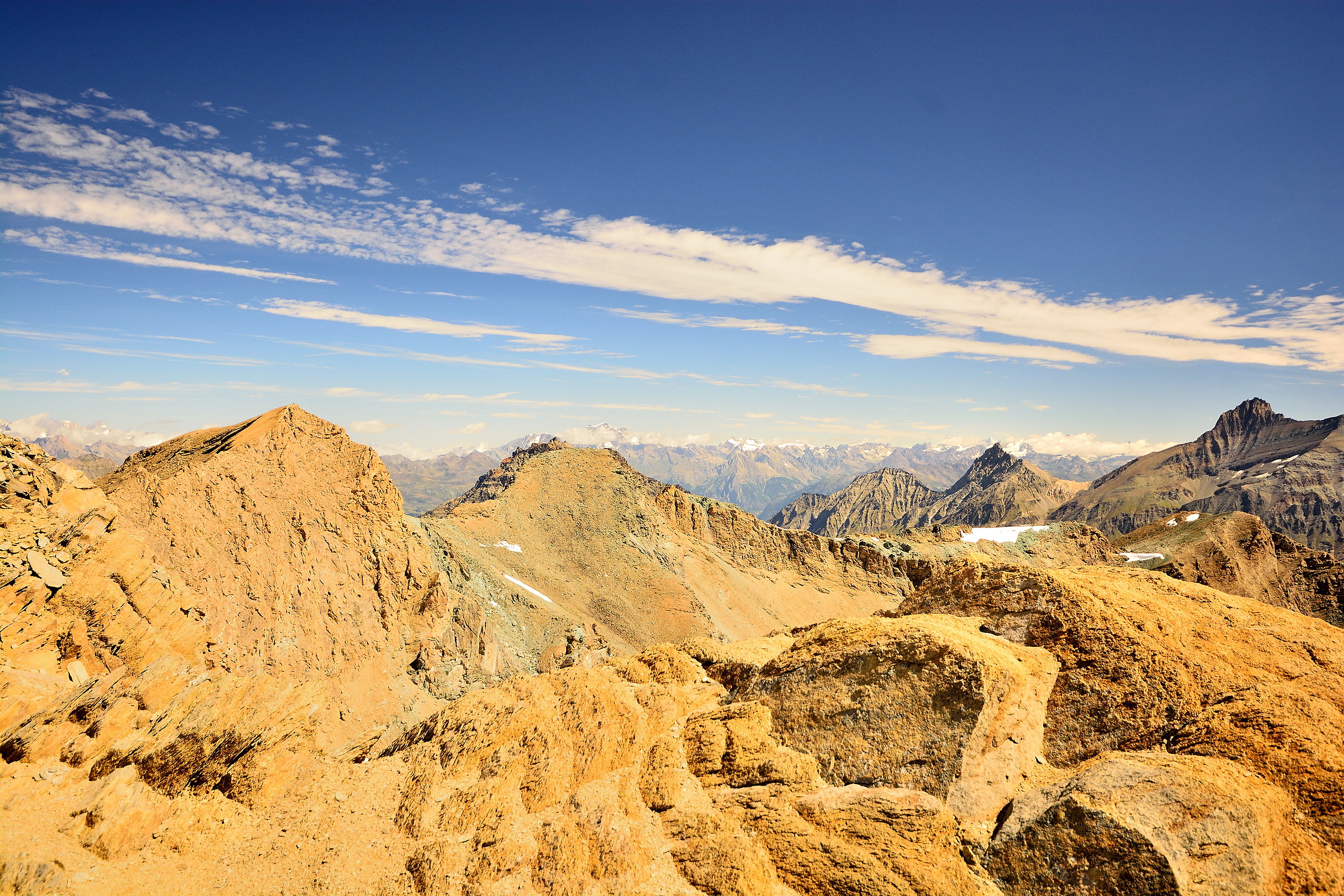 from the top of taou Blanc