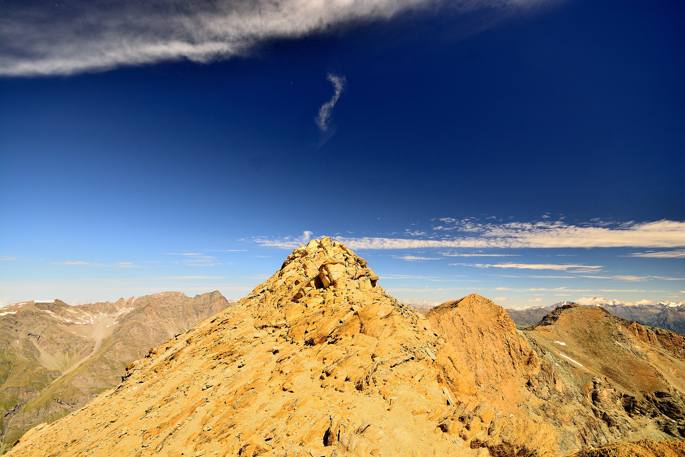from the top of taou Blanc
