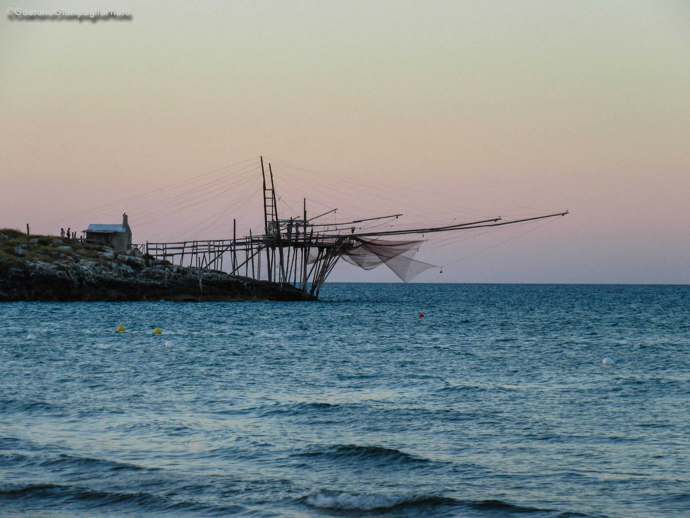 Trabucco in Vieste