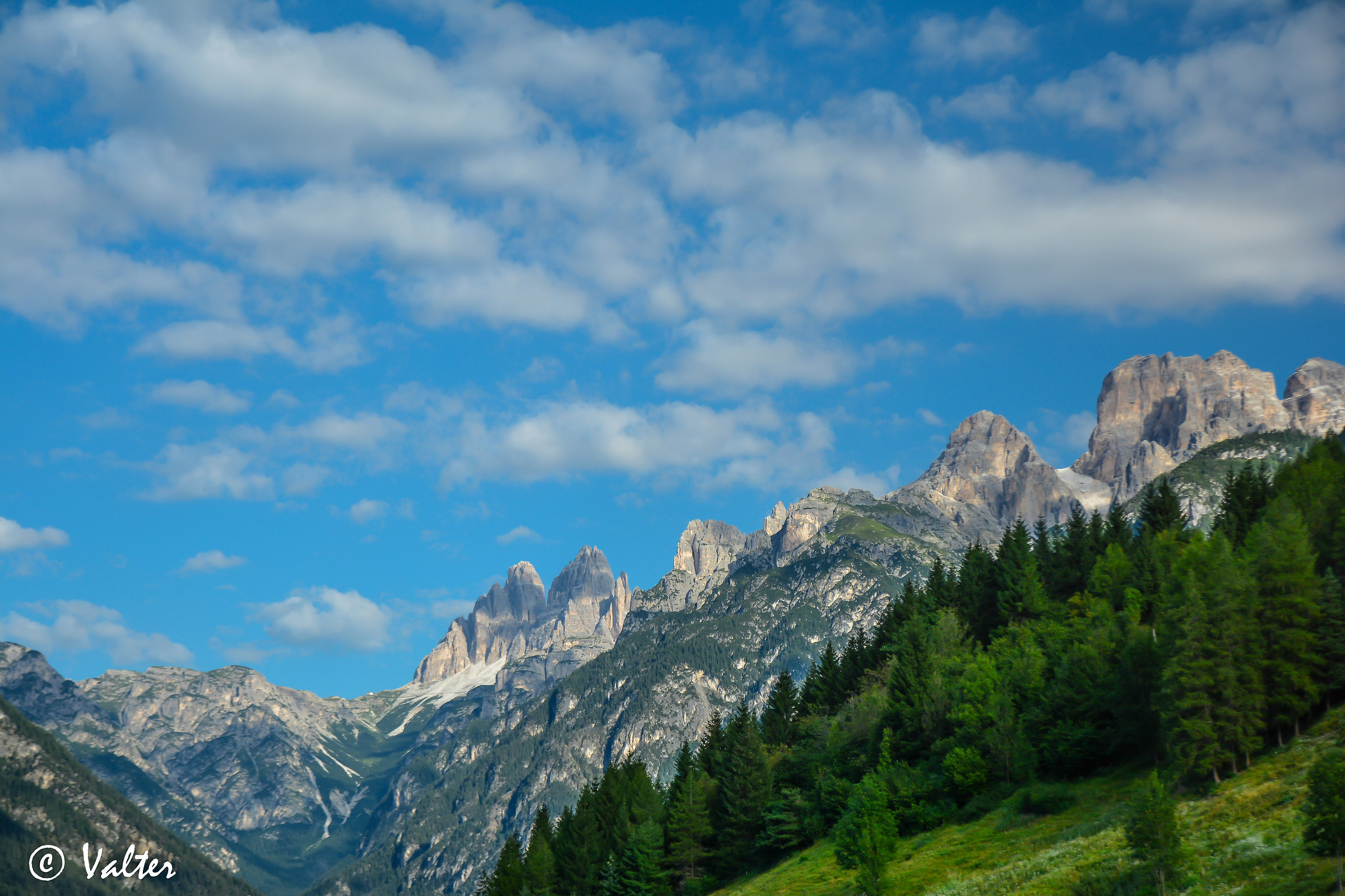 Three peaks of Lavaredo