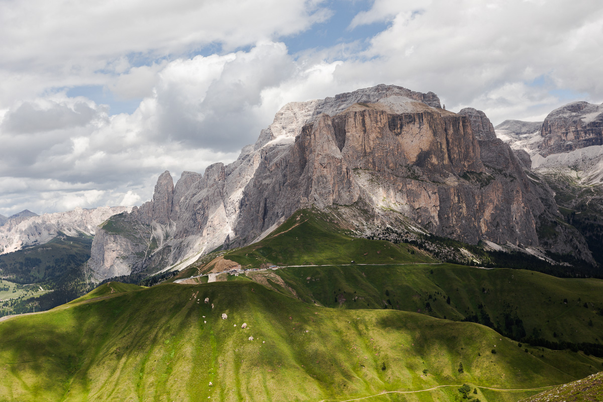 Il Sella dal Col Rodella...