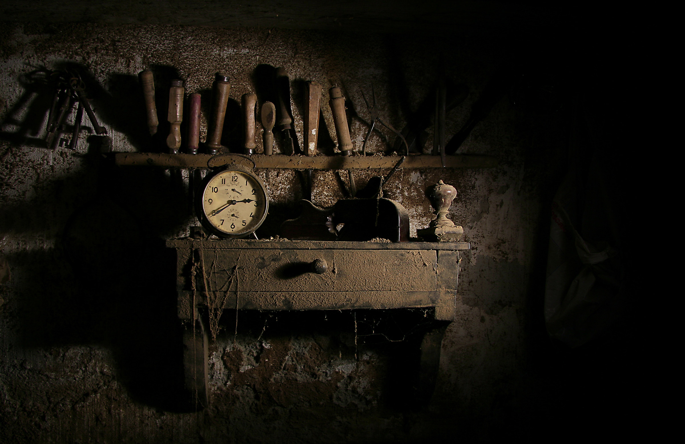 Here, time stands still