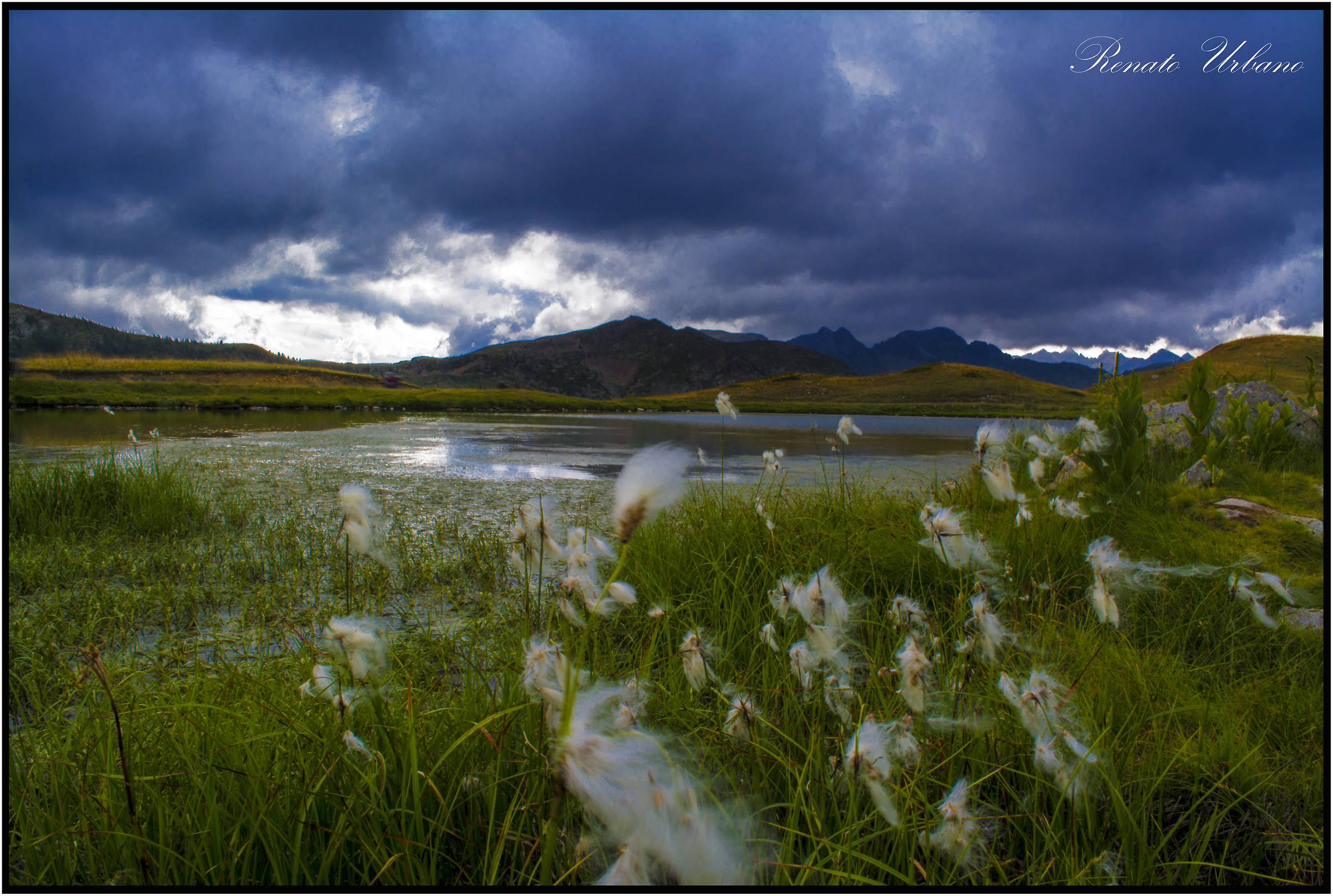 Alpine lake (Colle della Lombarda -CN -)