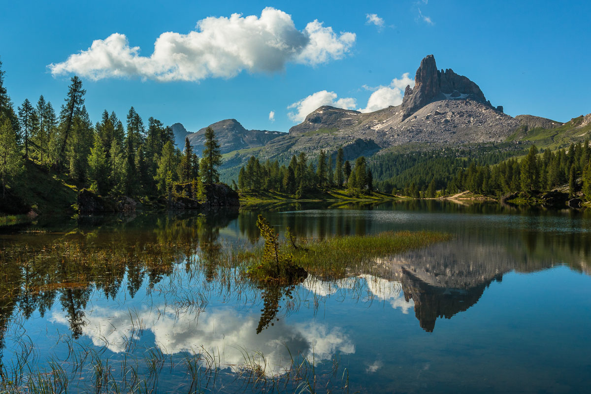 Lago di Federa e Becco de Mezdi 3
