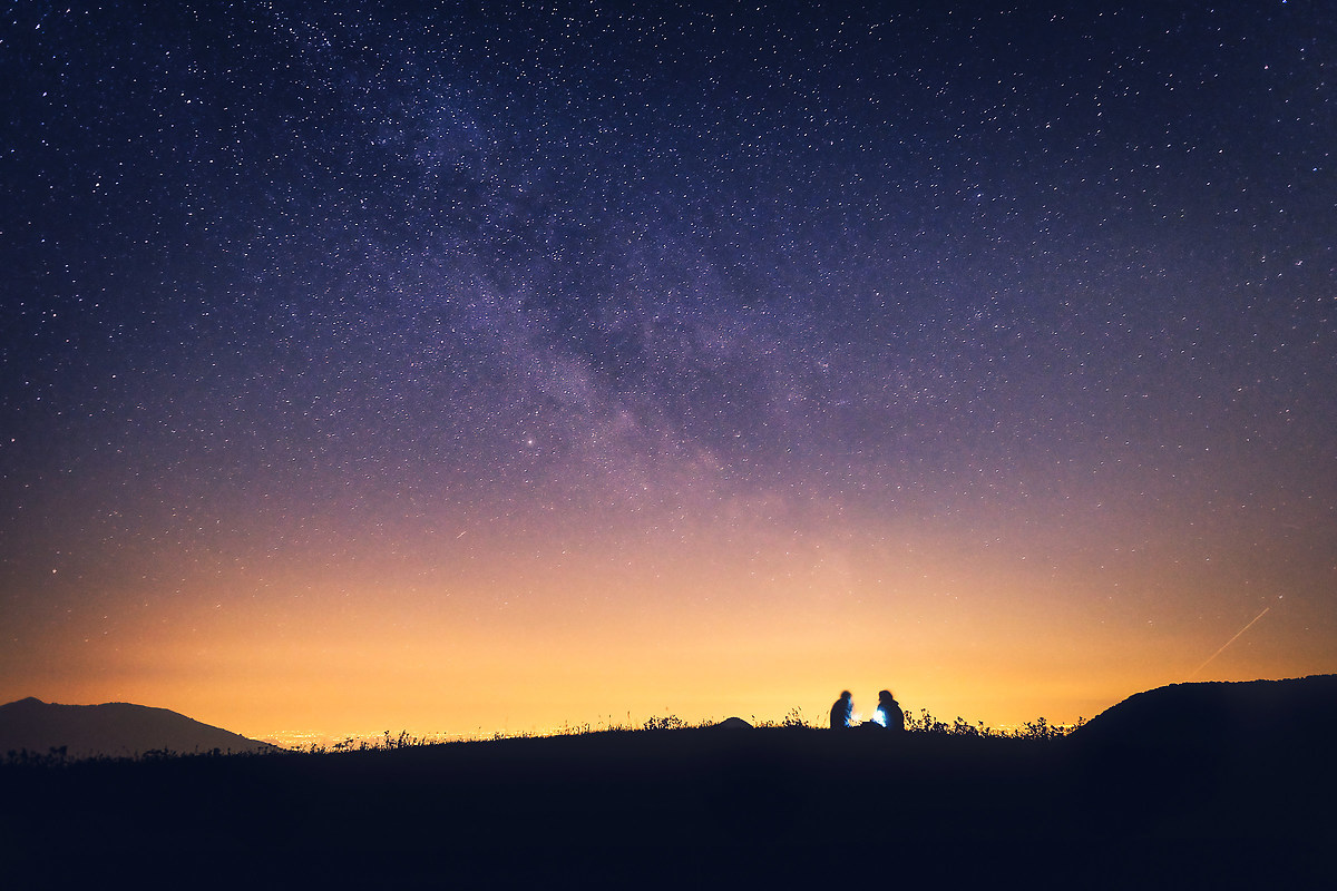 Romance under the stars