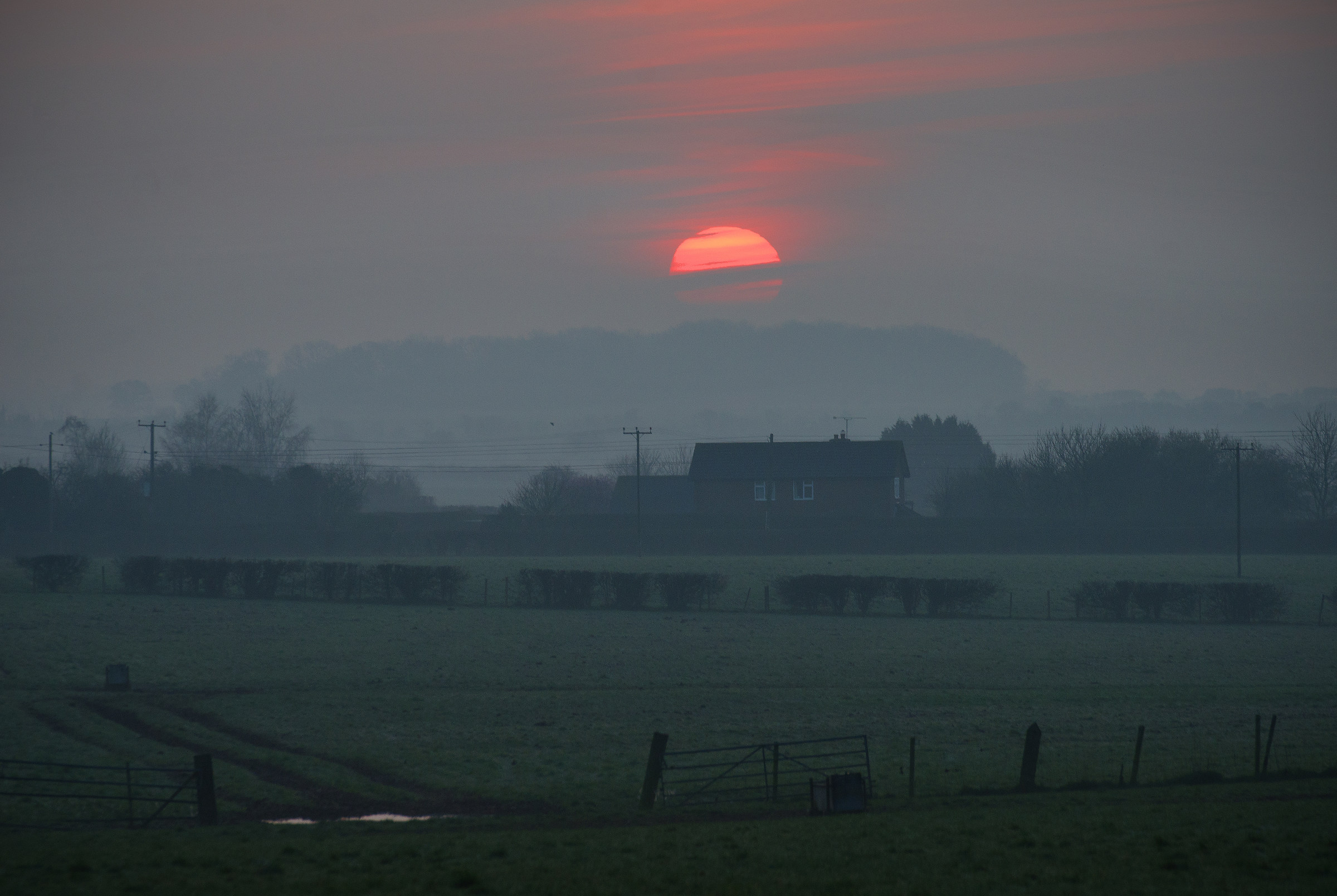 Cold Winter's Sunrise