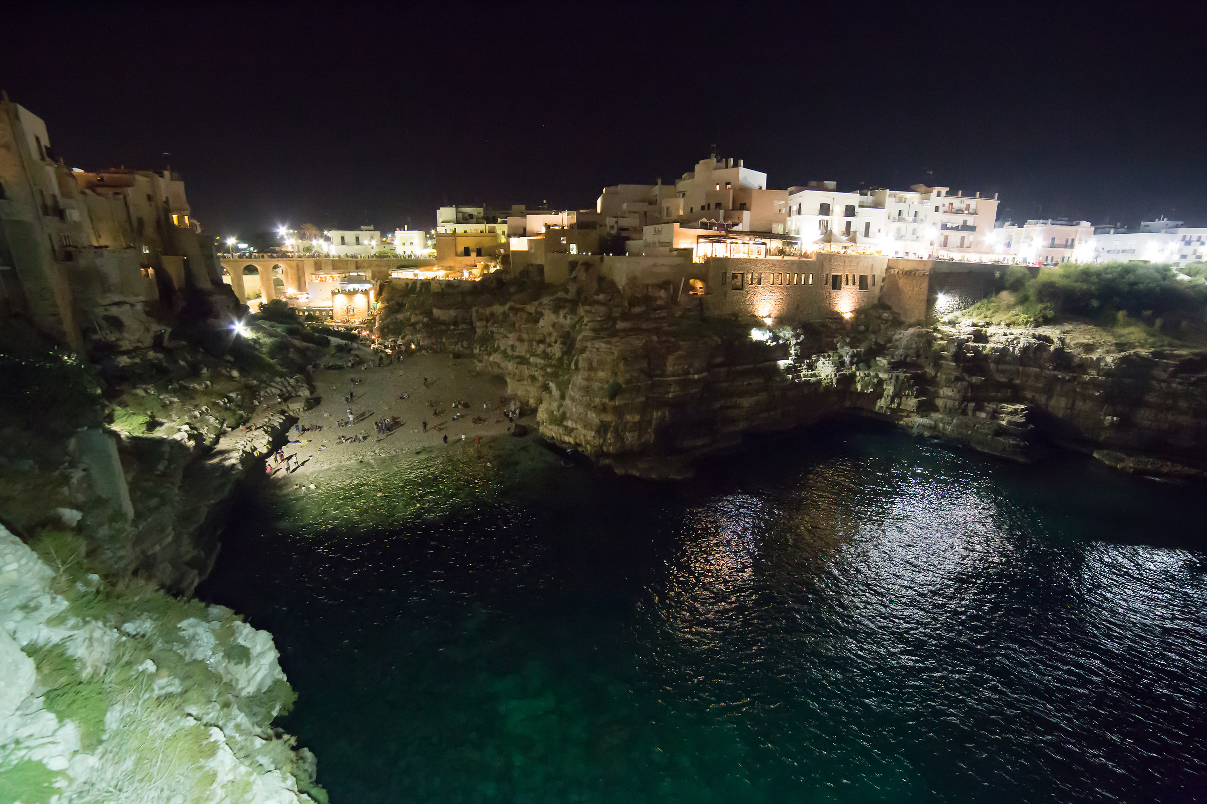 farsi il bagno a mezzanotte