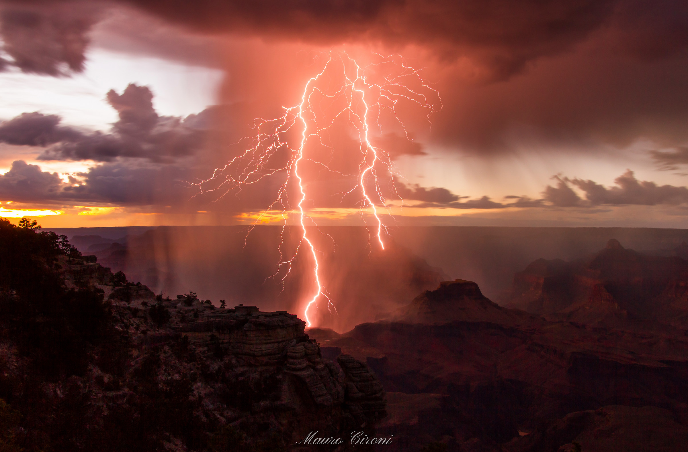 Grand Canyon thunderstorm
