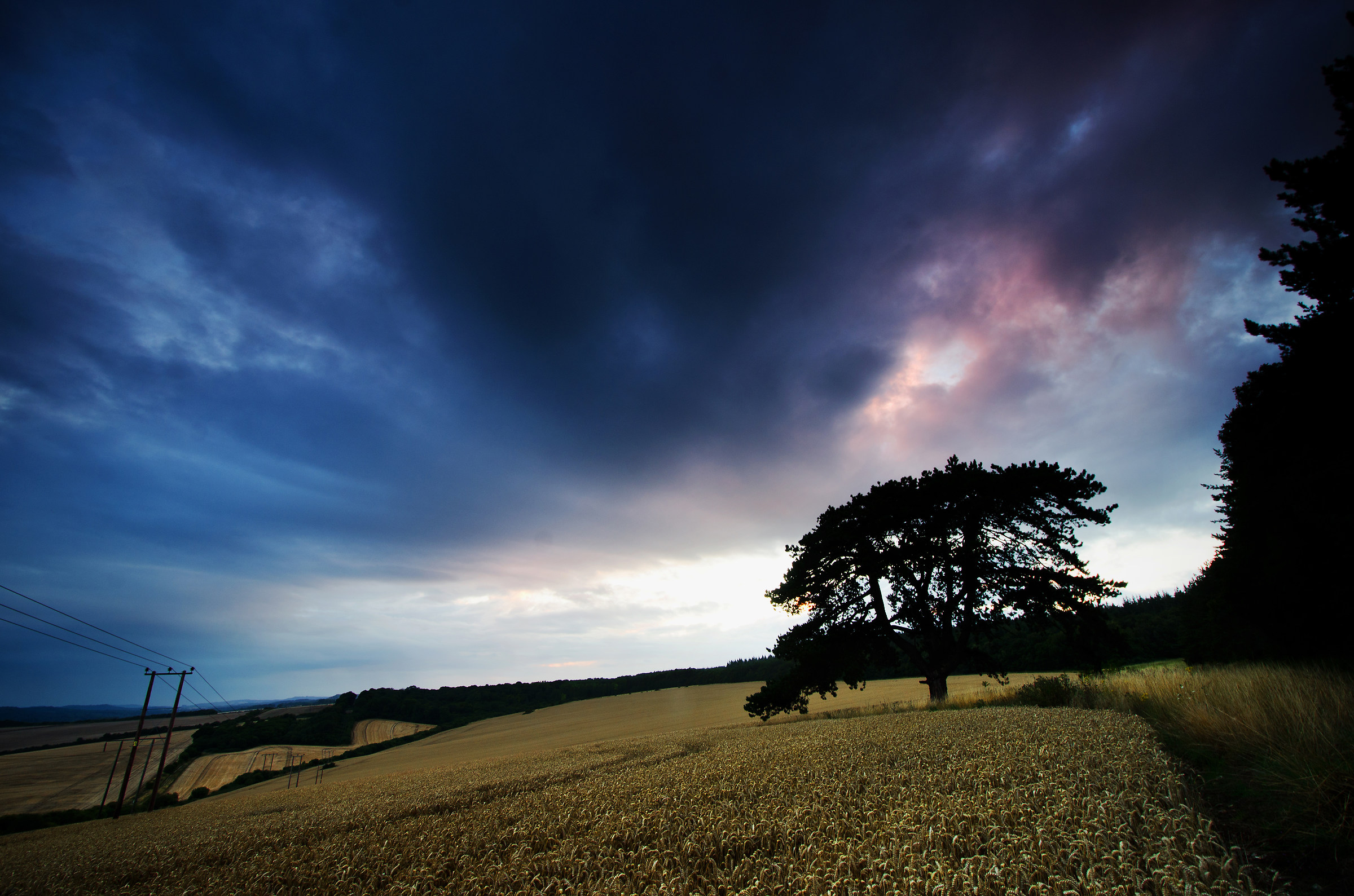 Tempesta al tramonto!