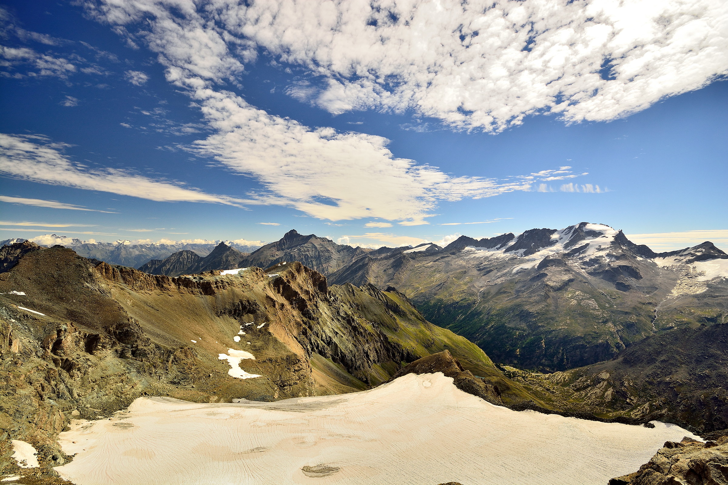 under what remains of the Glacier de l'Aoulle