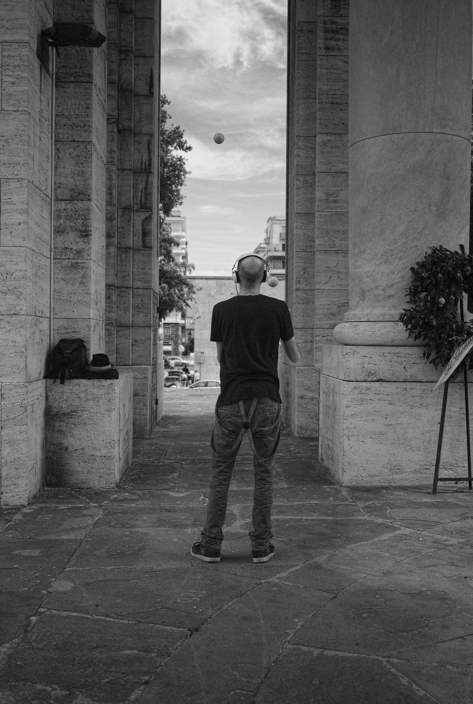 Waiting for the ball