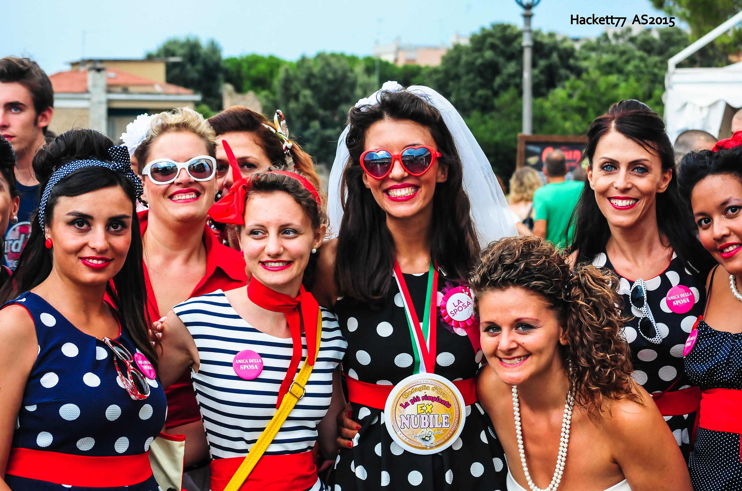 la sposa e le amiche della sposa!!!