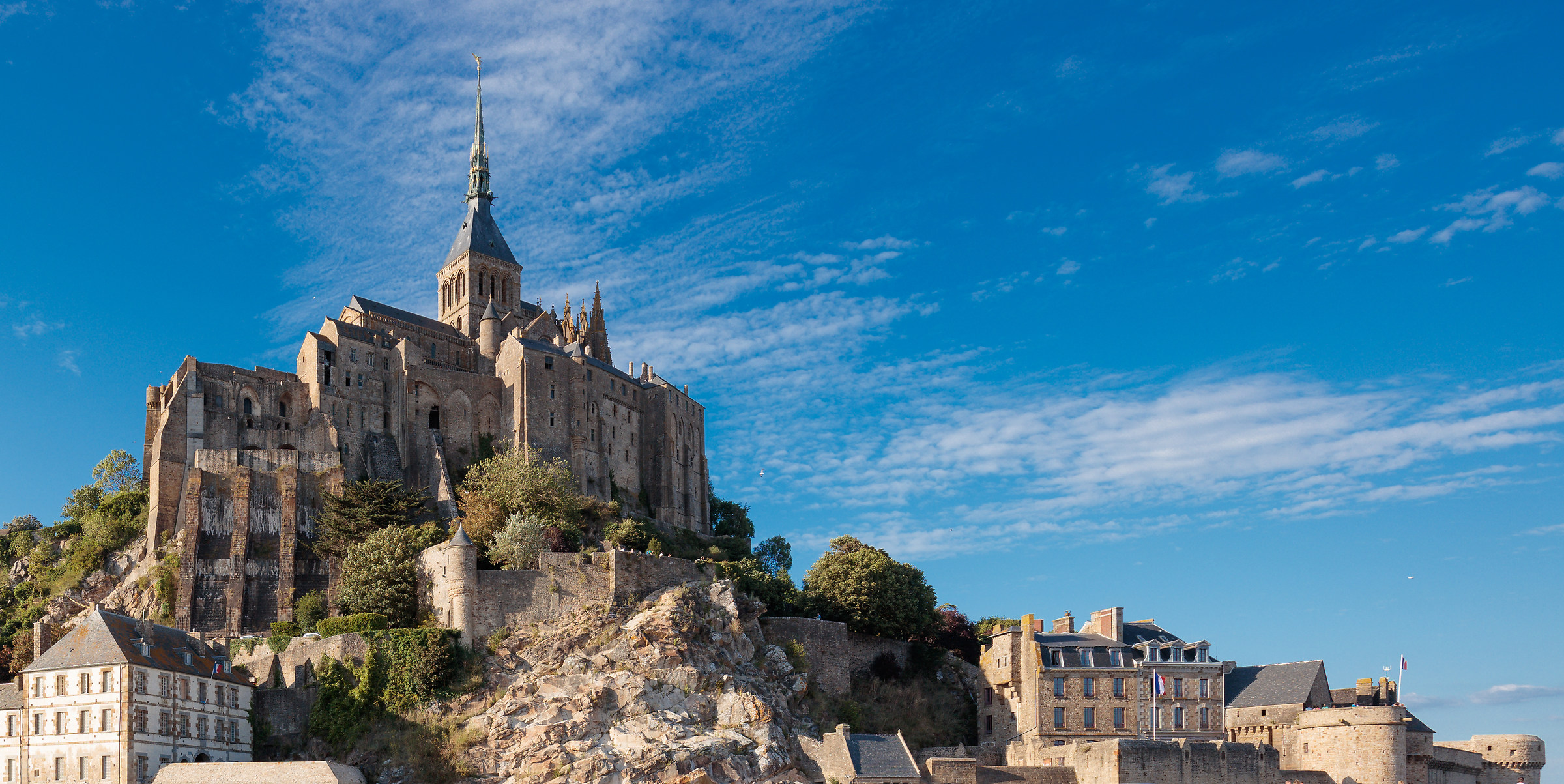 Le Mont Saint Michel - veduta dalla spiaggia
