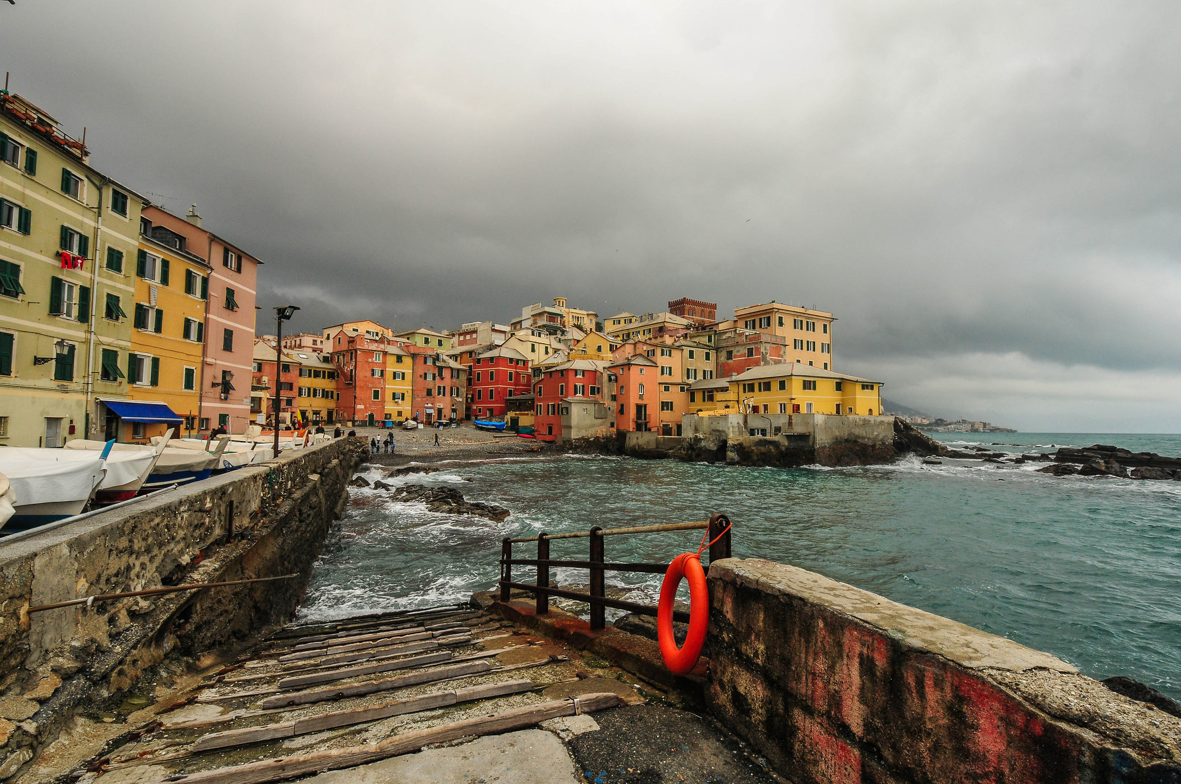 boccadasse - scorcio