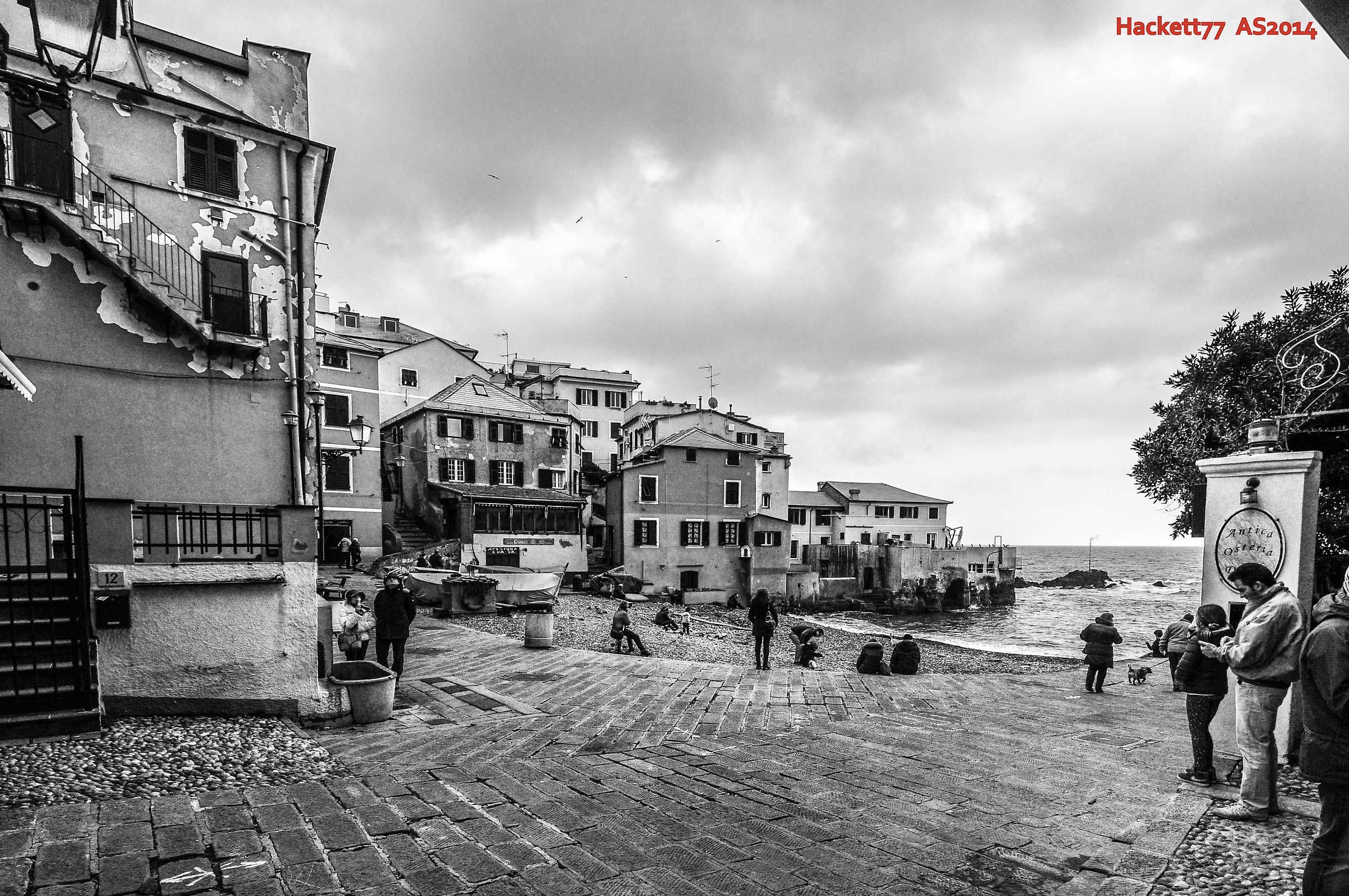 boccadasse - BW
