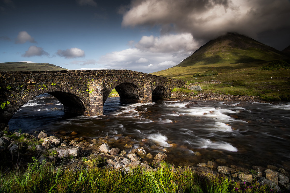 Bridge after the rain