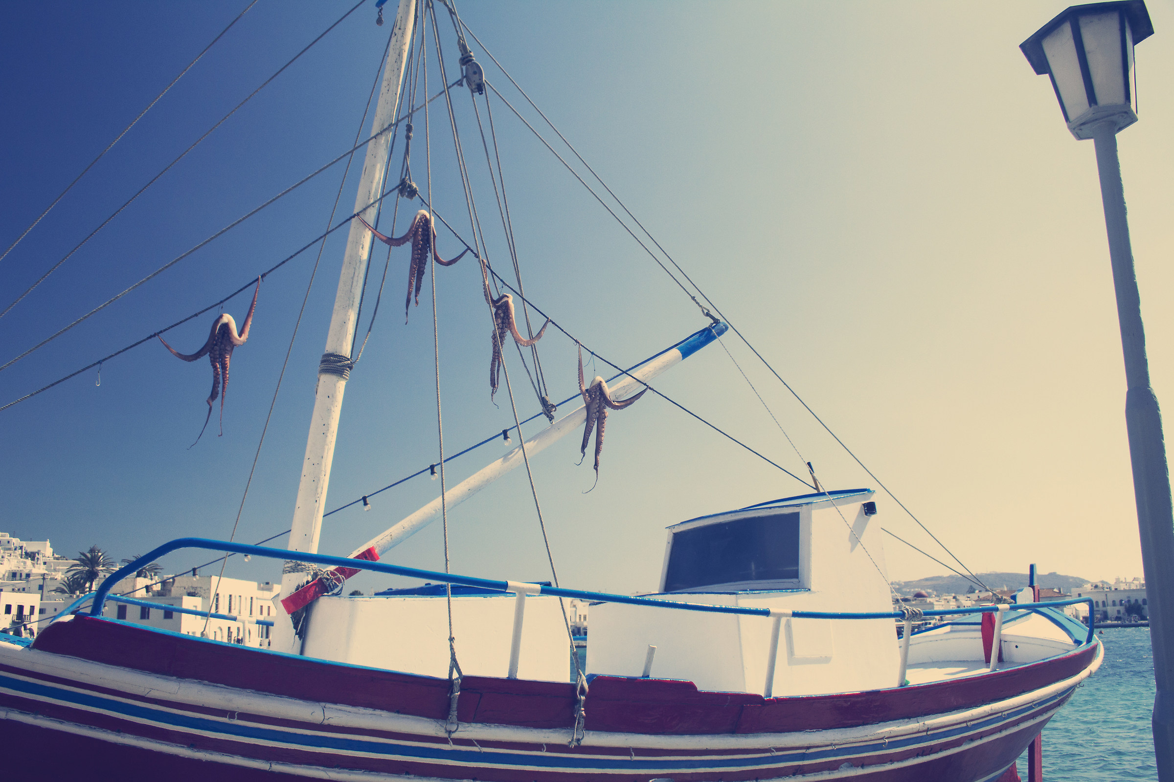 The fishermen's boat