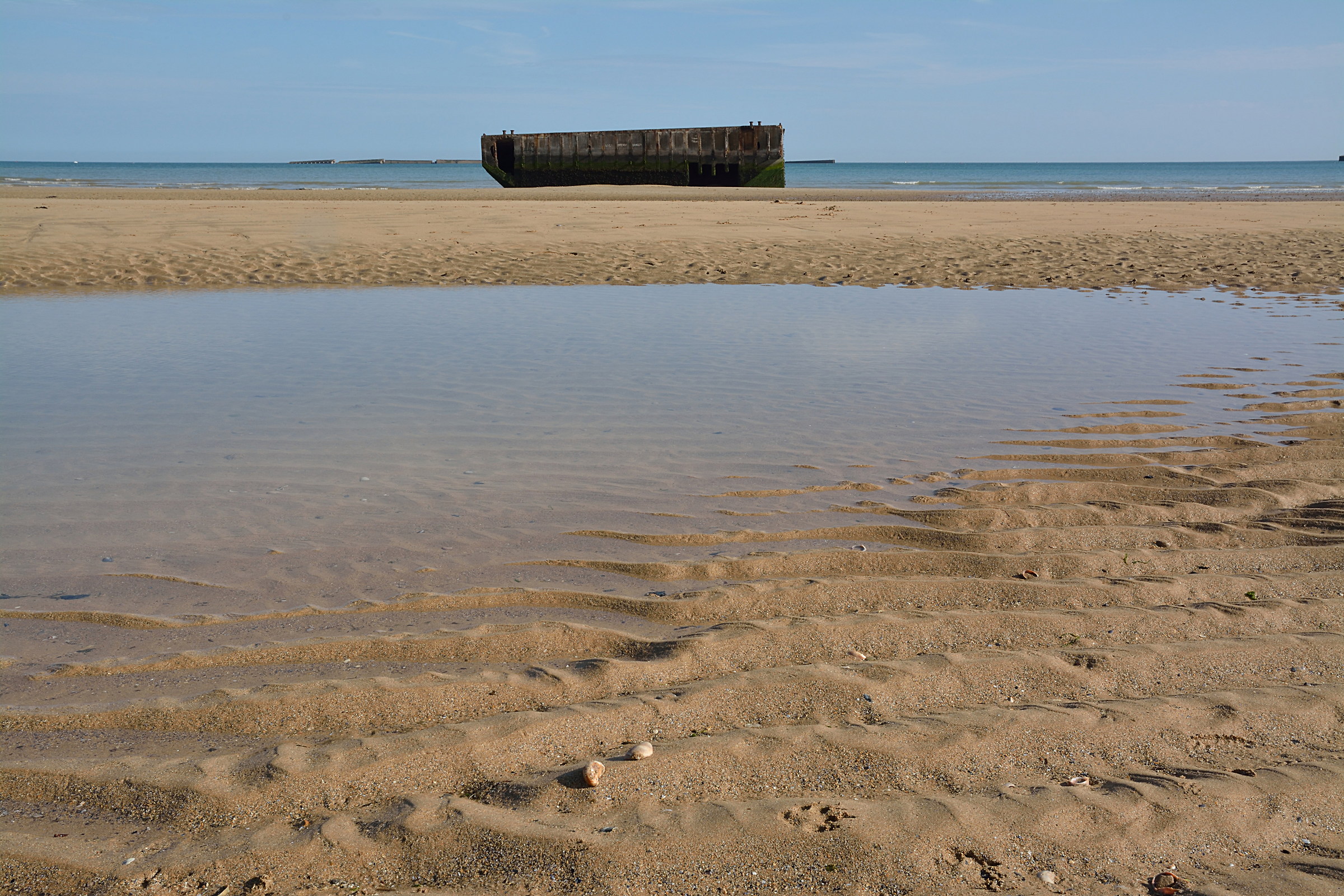 Arromanche relitto di cassone