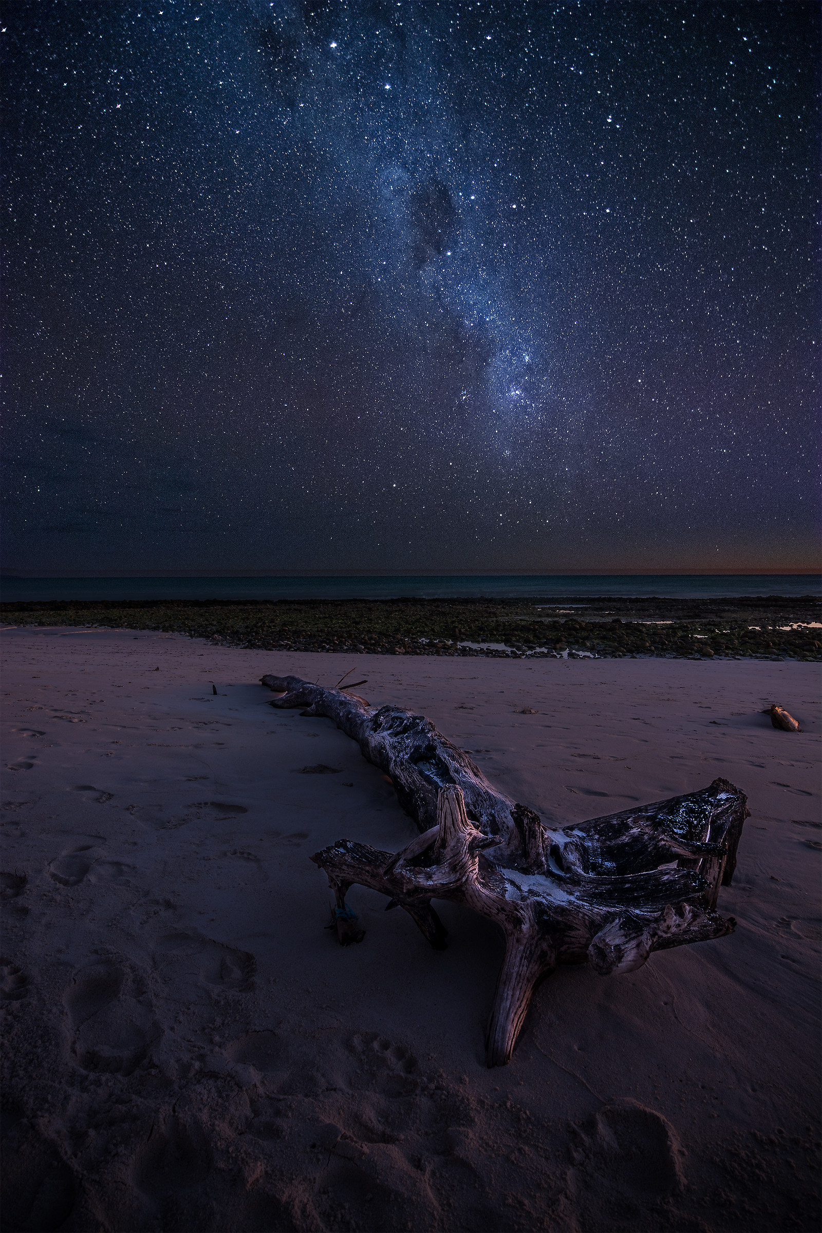 Milky Way over Nosy Iranja