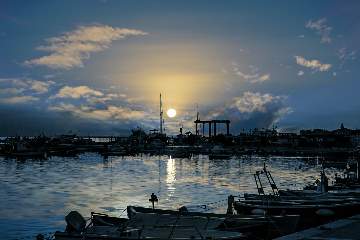 Sunset in Porto Cesareo