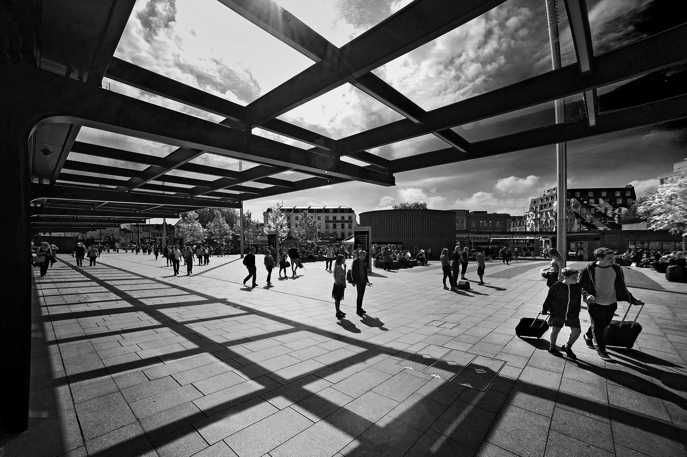 Hurrying to the Station...