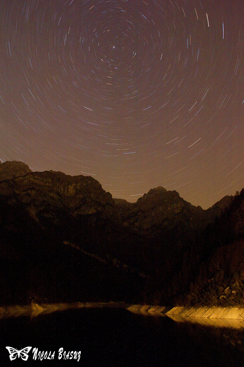 Val Canzoi Lago della Stua,tempo di scatto 1800 secondi