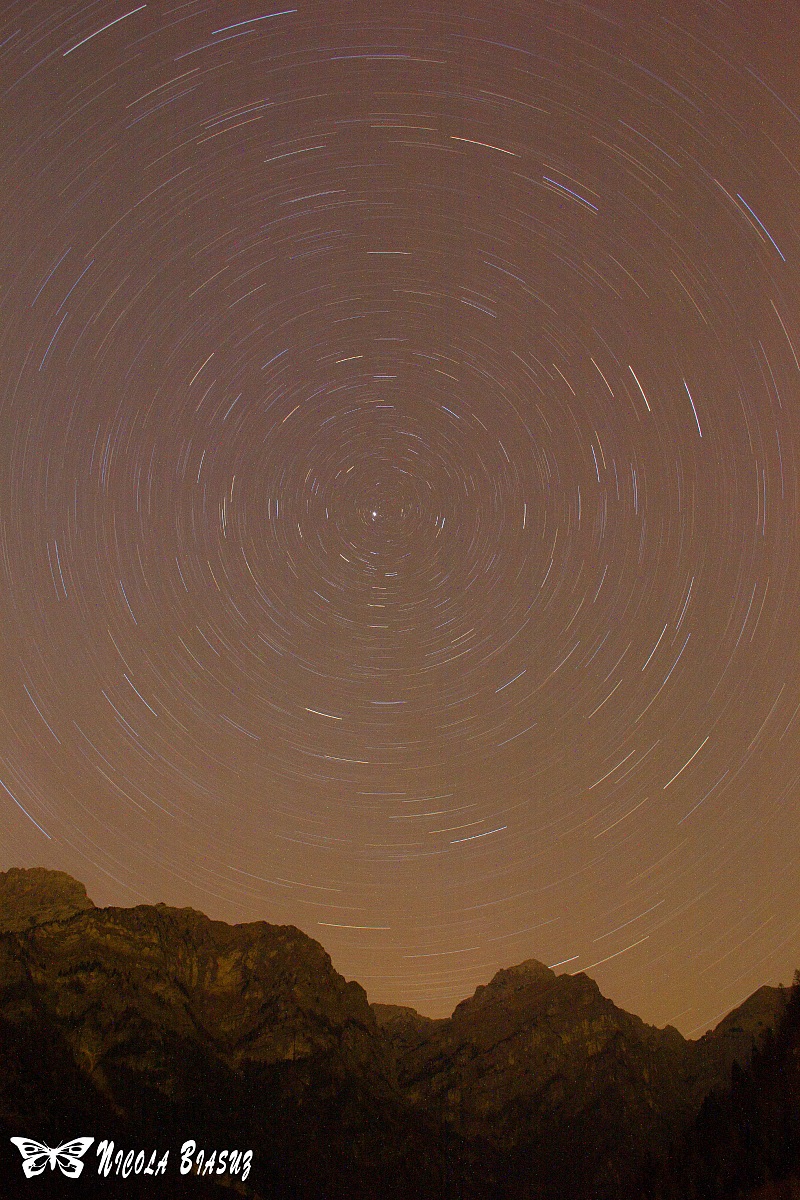 Val Canzoi Lago della Stua,tempo di scatto 2400 secondi