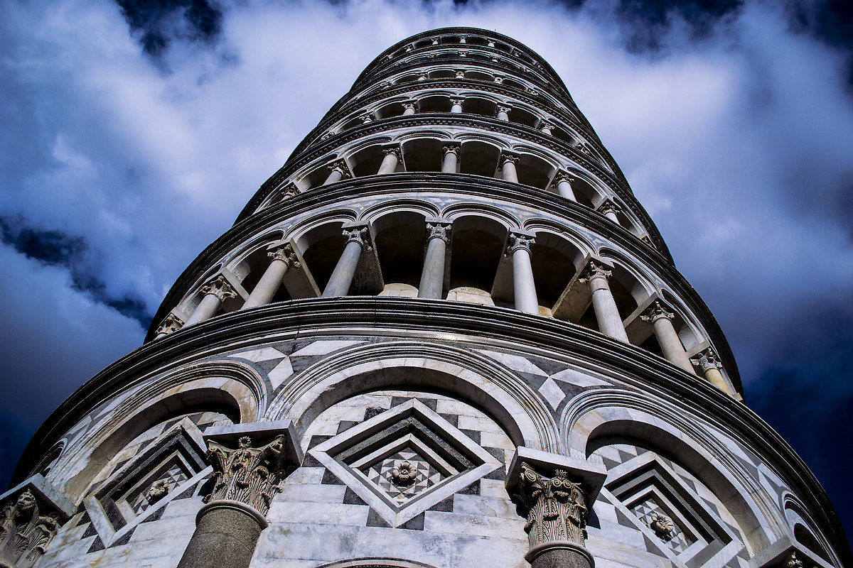 The tower of Pisa