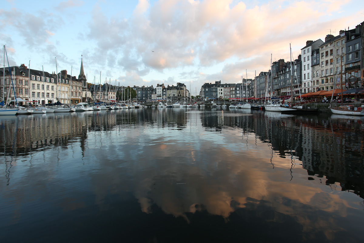 Honfleur al tramonto