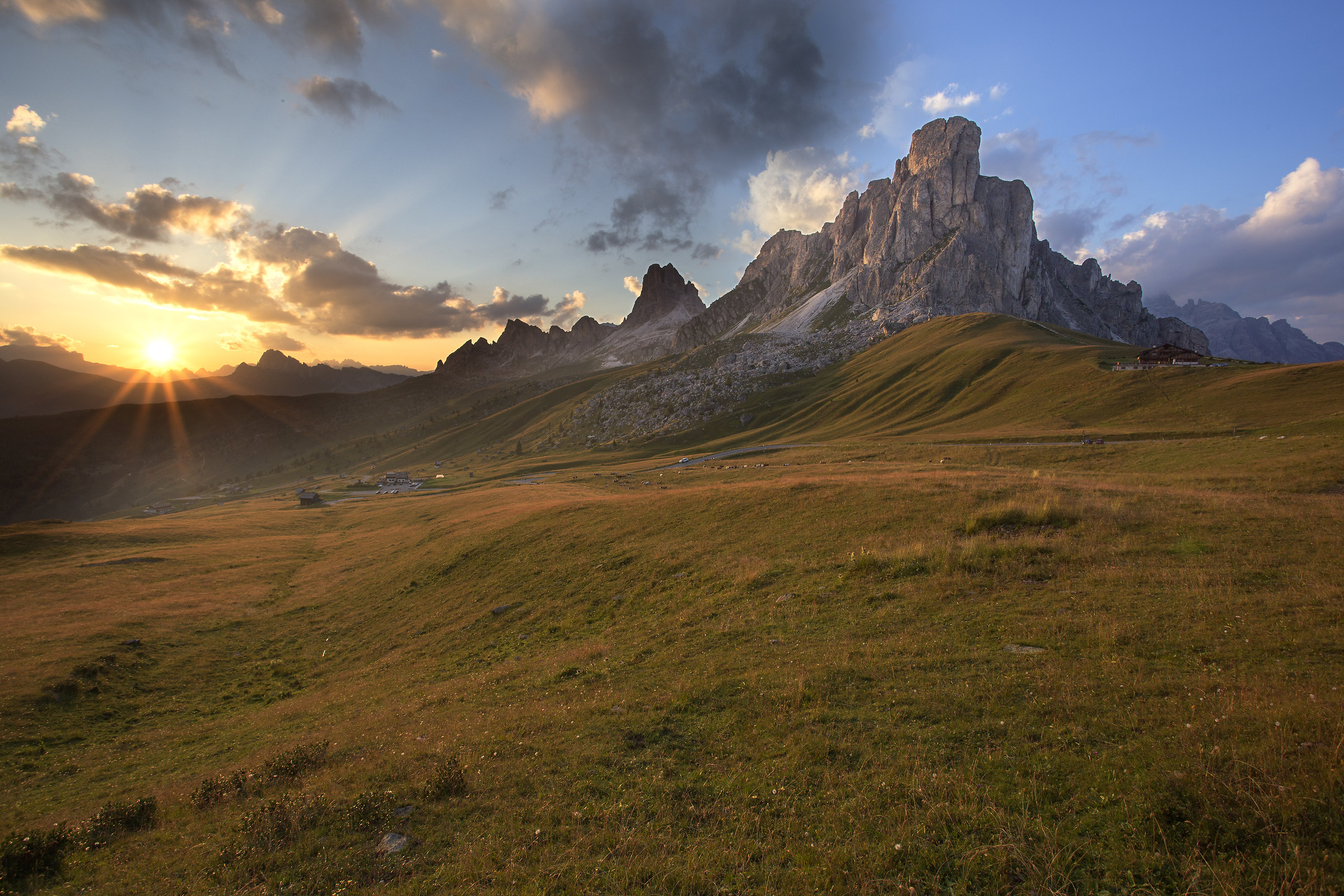 Tramonto al Passo Giau