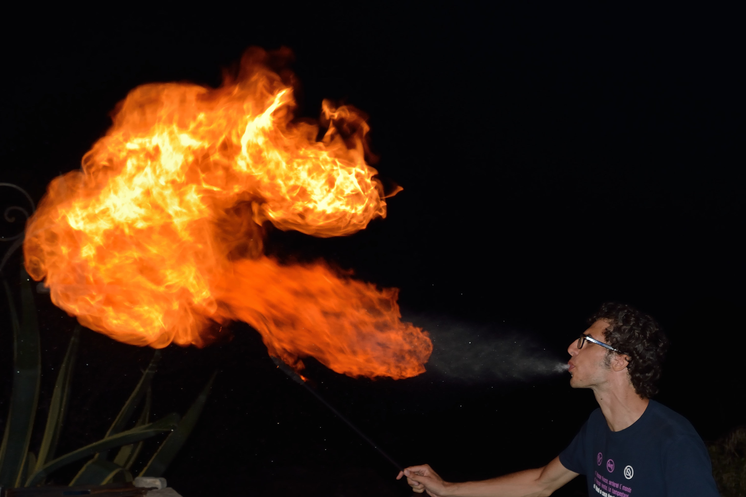 Lo sputafuoco (ovvero me)