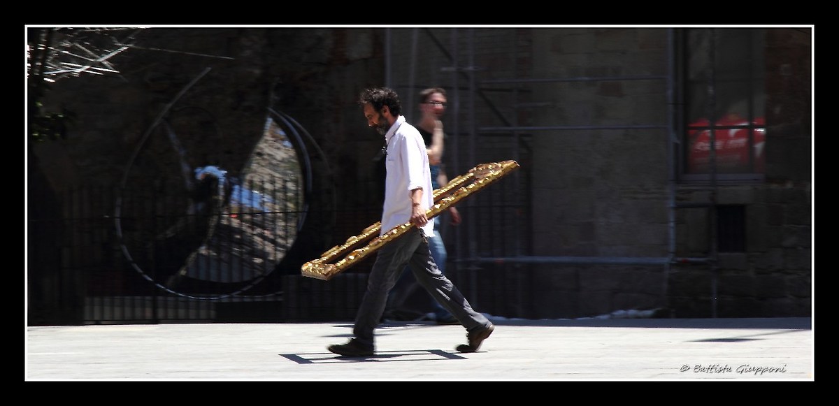 The man in the frame - Barcelona