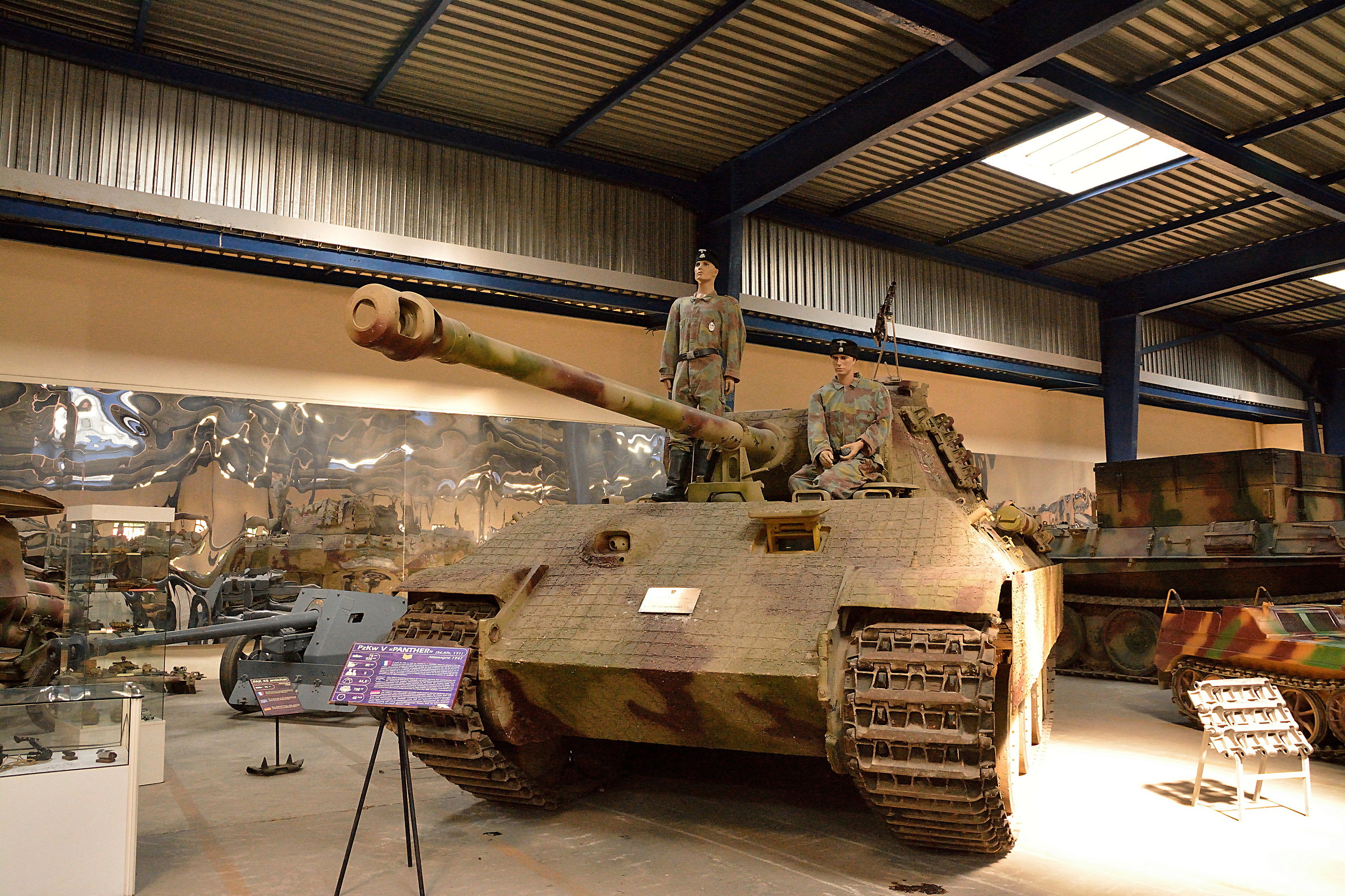 Museum of Saumur armored tank Panther