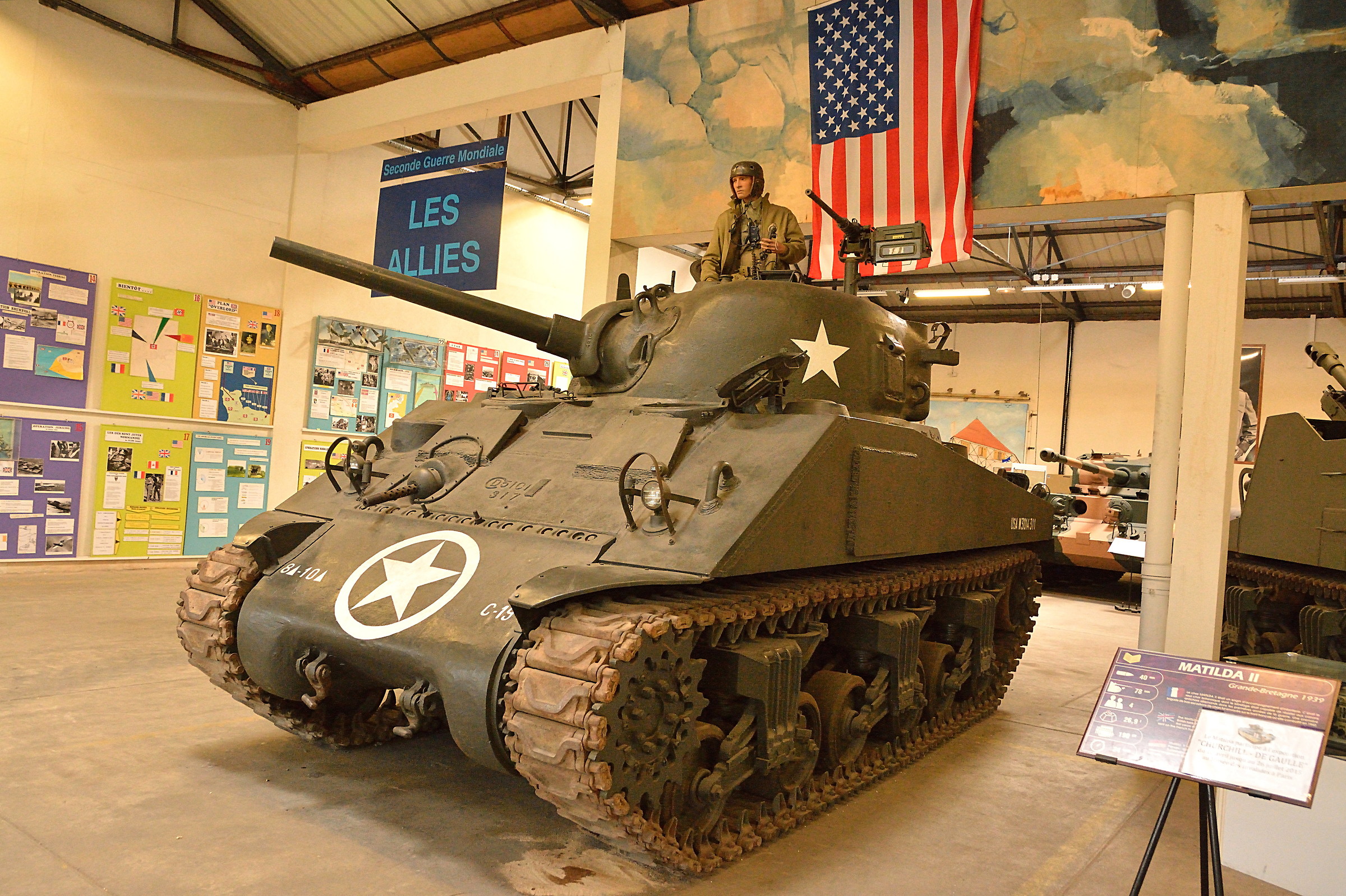 Museo dei blindati di Saumur carro Sherman