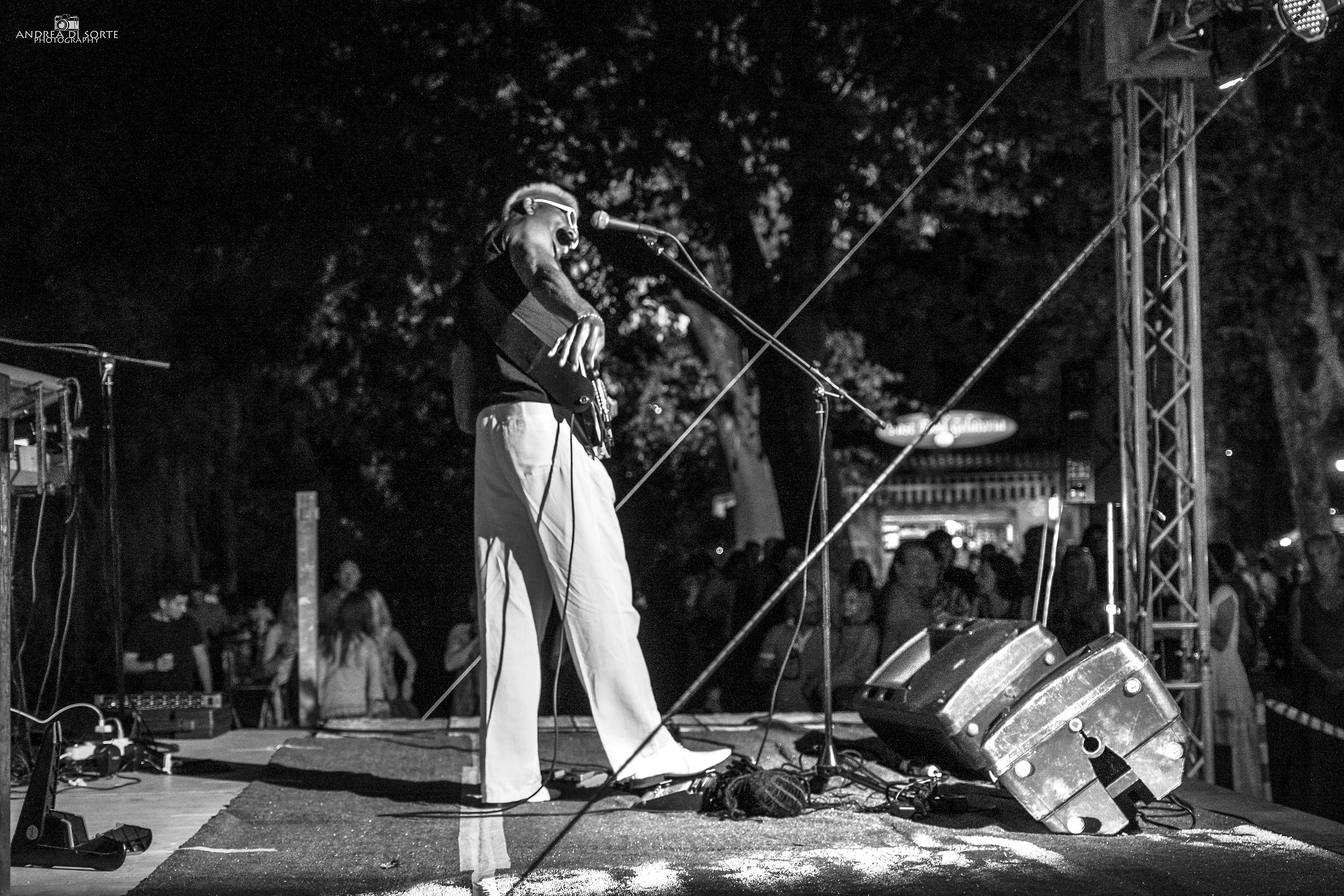 King James Jonhson in Bolsena in concert