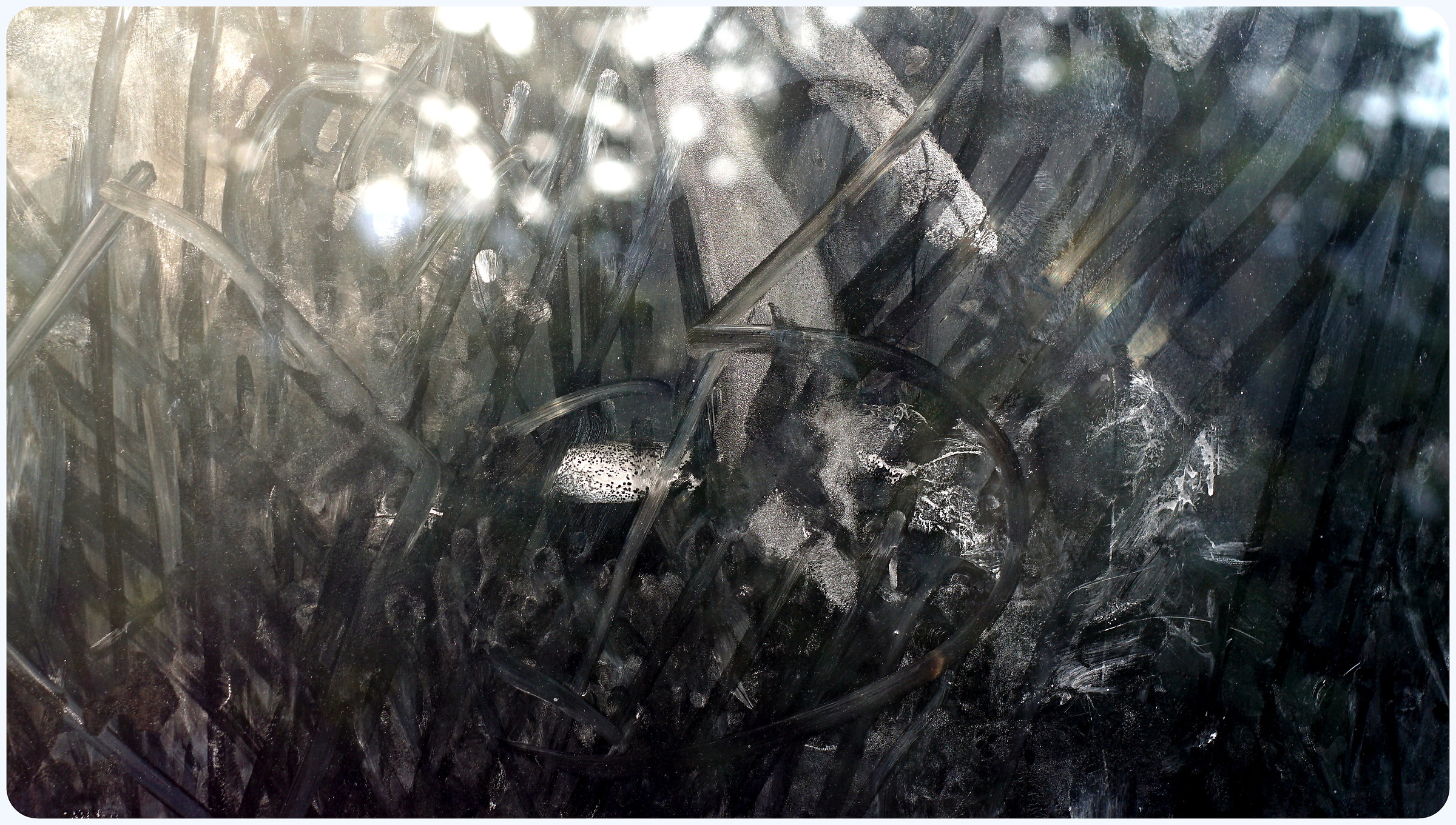 Non-readable message