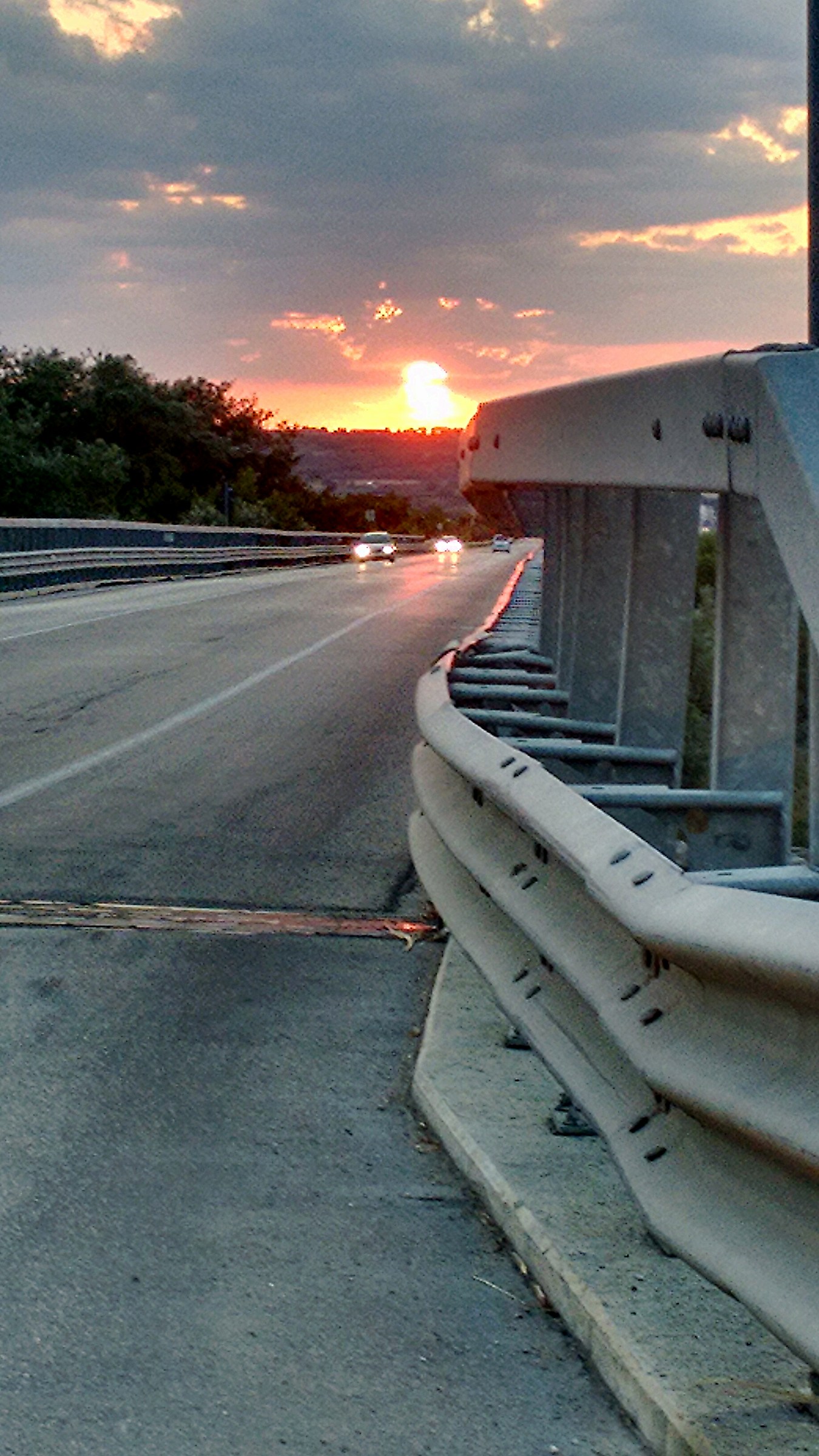 The way of the sunset