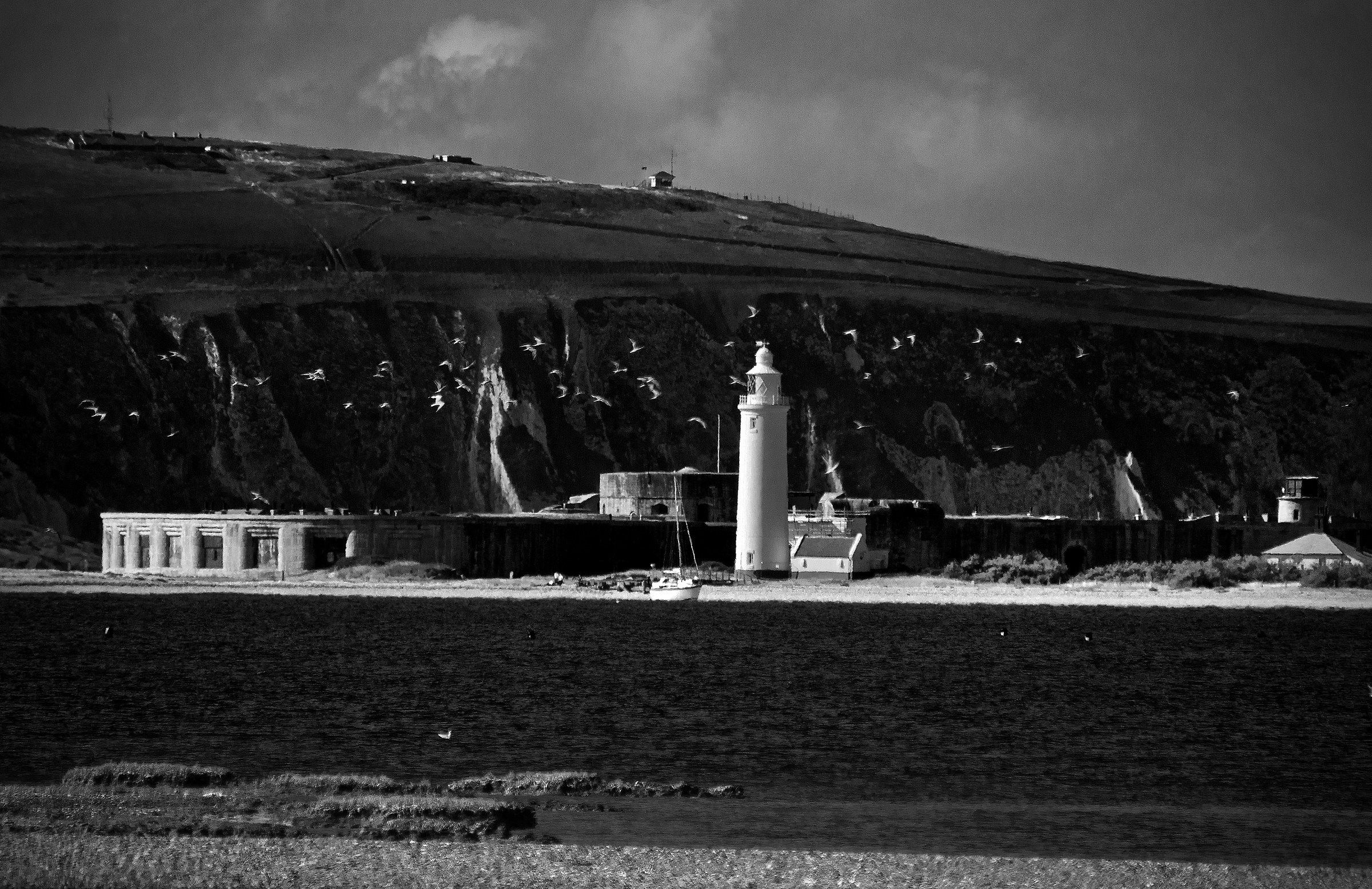 Hurst Castle and Lighthouse