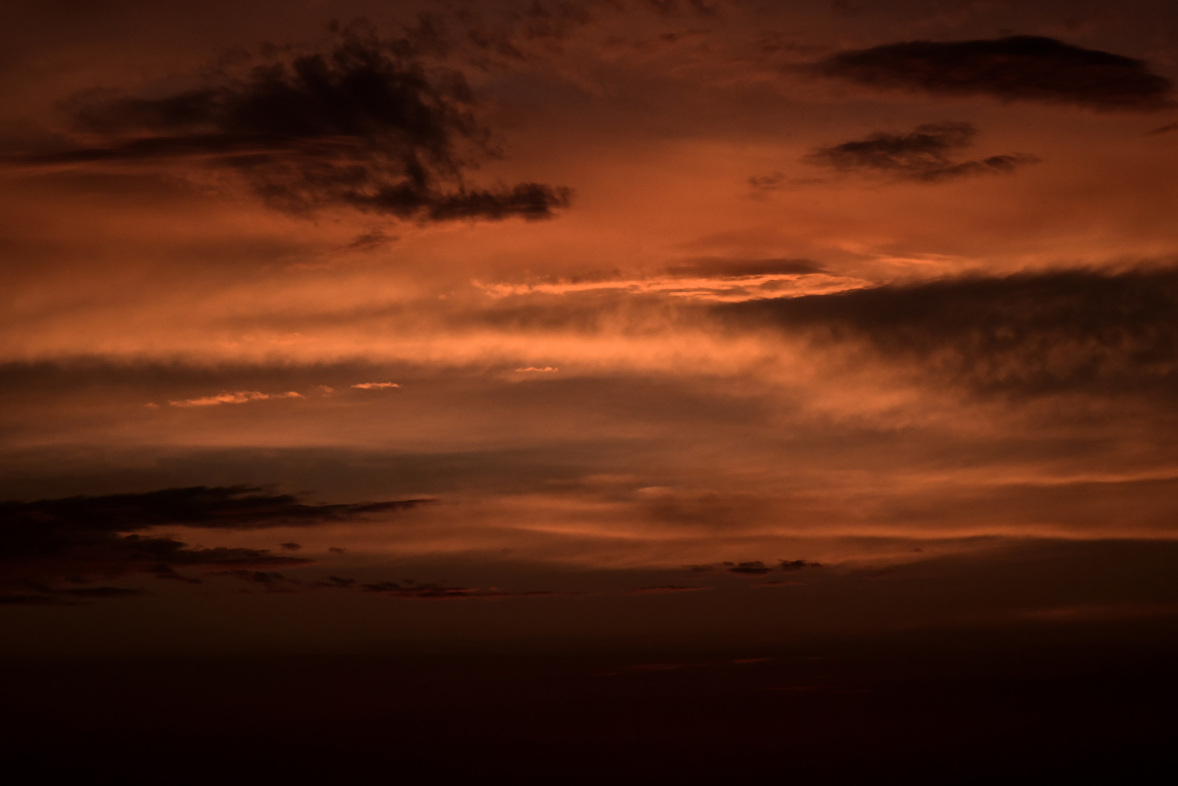 The colors of the sunset