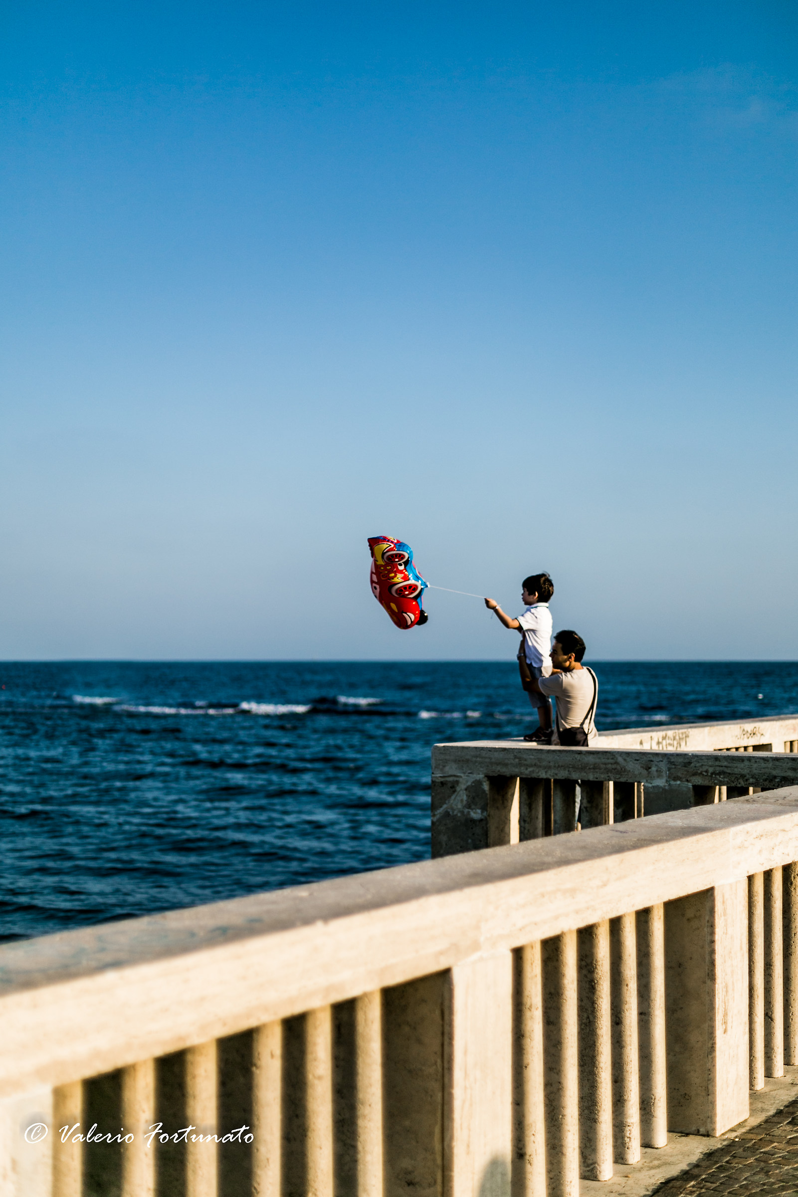 Papà...guai a te se mi fai cadere!!!!